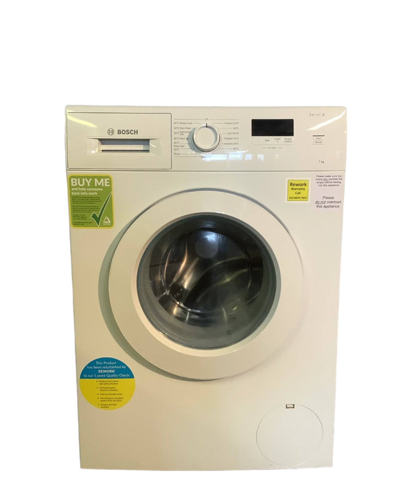 Bosch 7kg Washing Machine WAJ24006GB/07 L48862