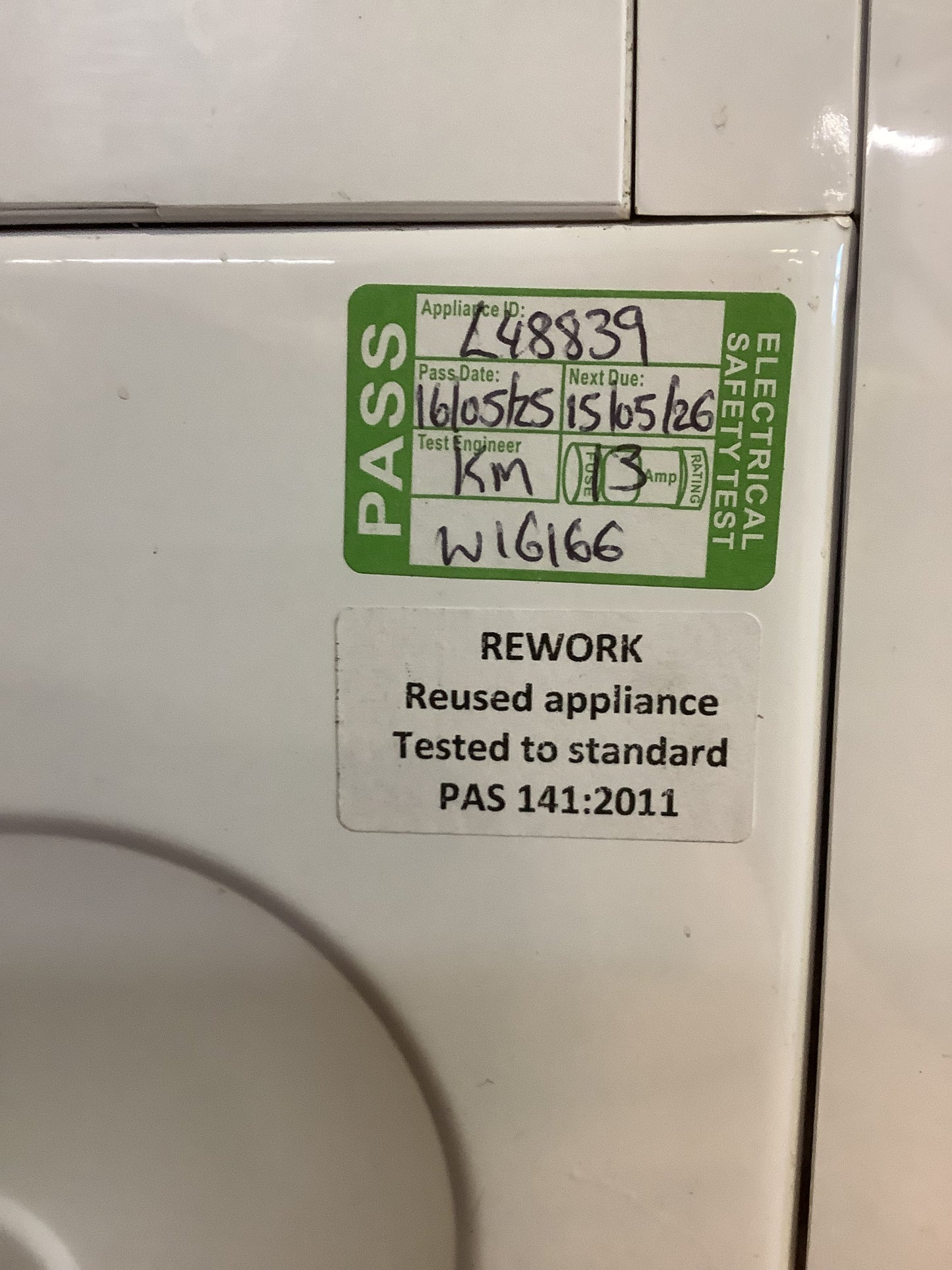 Beko 8kg Washing Machine WTB840E1W L48839