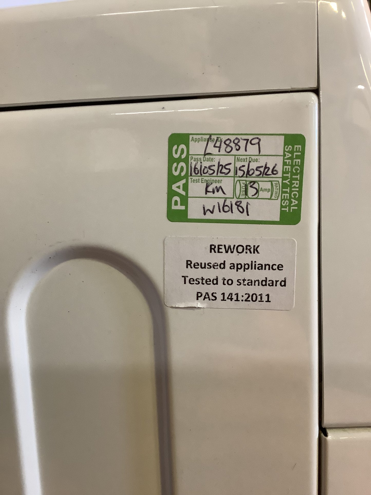 Hotpoint 8kg Washing Machine NSWM843CWUK L48879