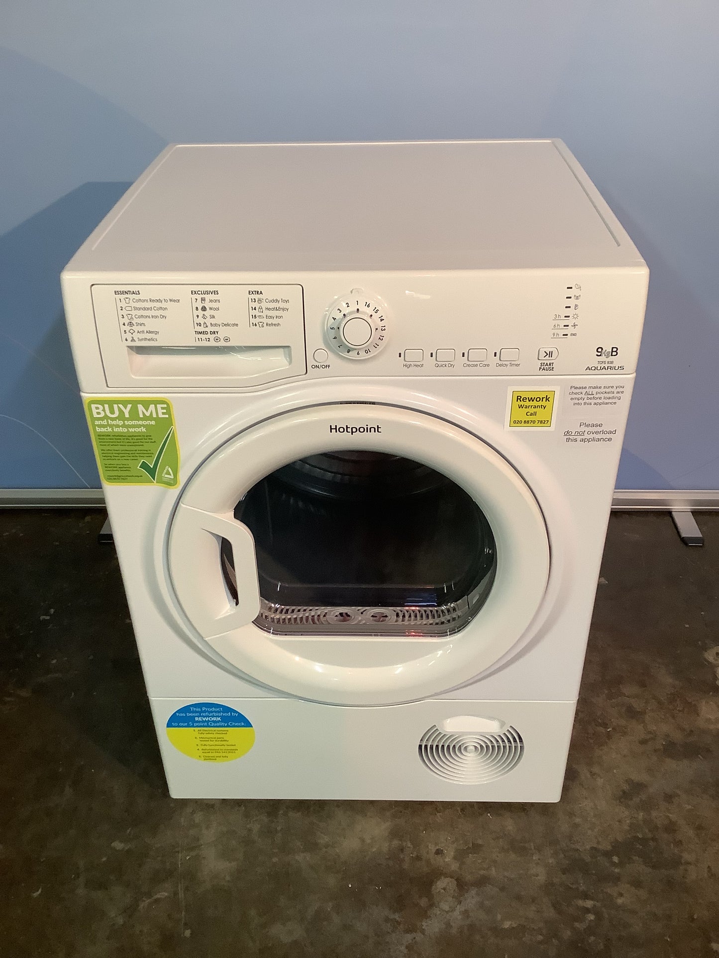 Hotpoint Tumble Dryer TCFC93B L47793