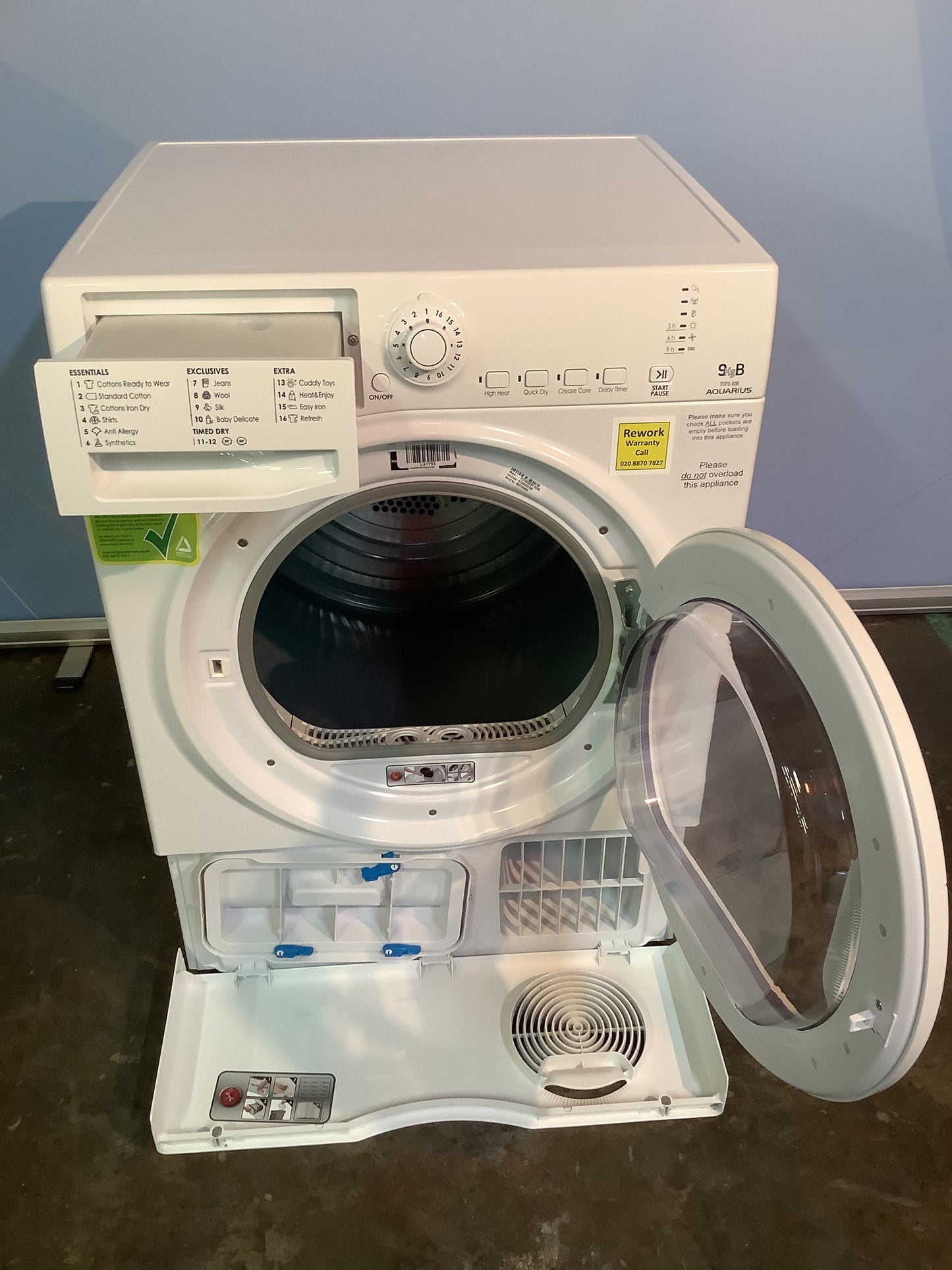 Hotpoint Tumble Dryer TCFC93B L47793