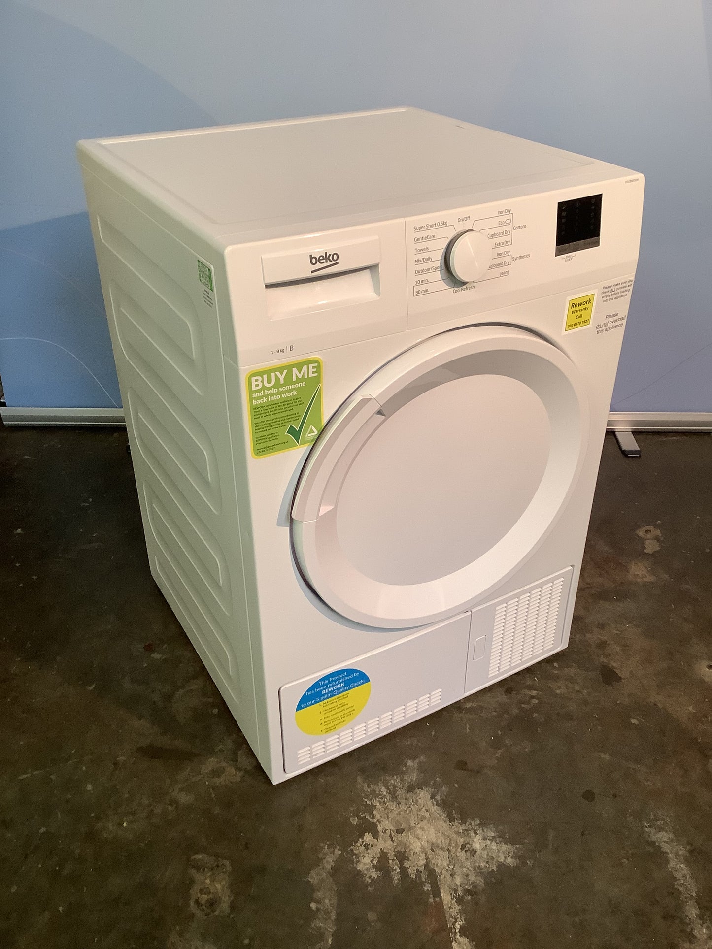 Beko 9kg Tumble Dryer DTLCE90051W L47813