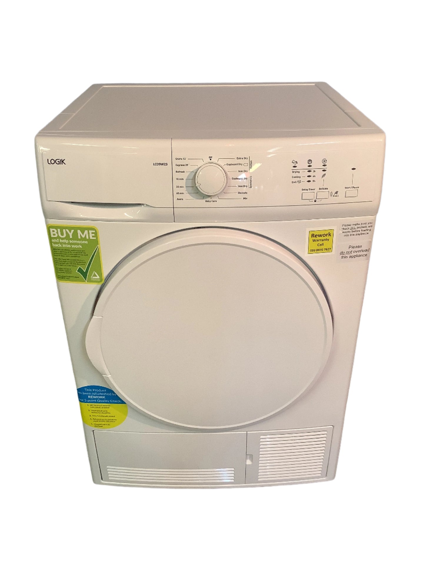 Logik Tumble Dryer LCDW23 L47603
