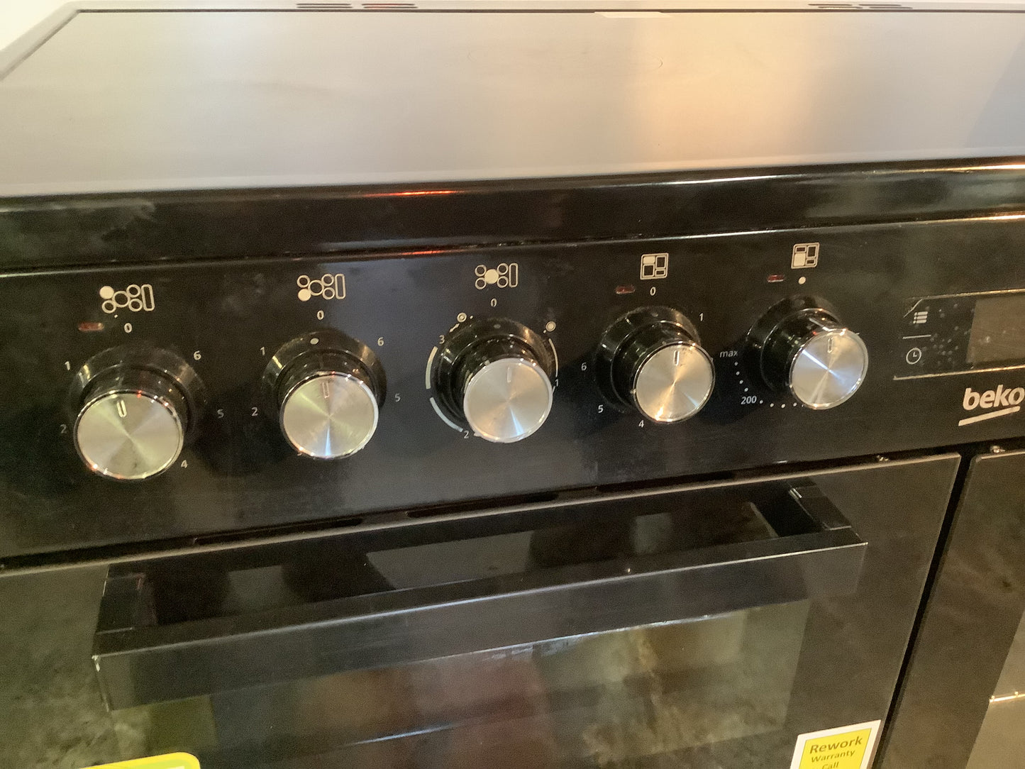 Beko Electric Range Cooker KDVC100K L45899