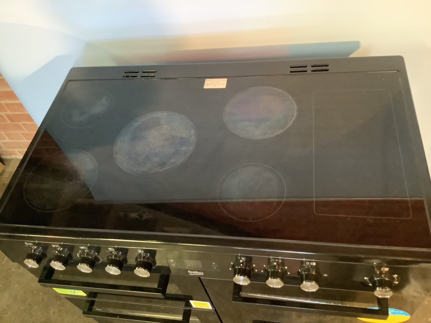 Beko Electric Range Cooker KDVC100K L45899