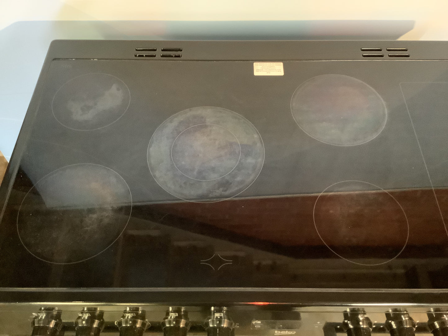Beko Electric Range Cooker KDVC100K L45899