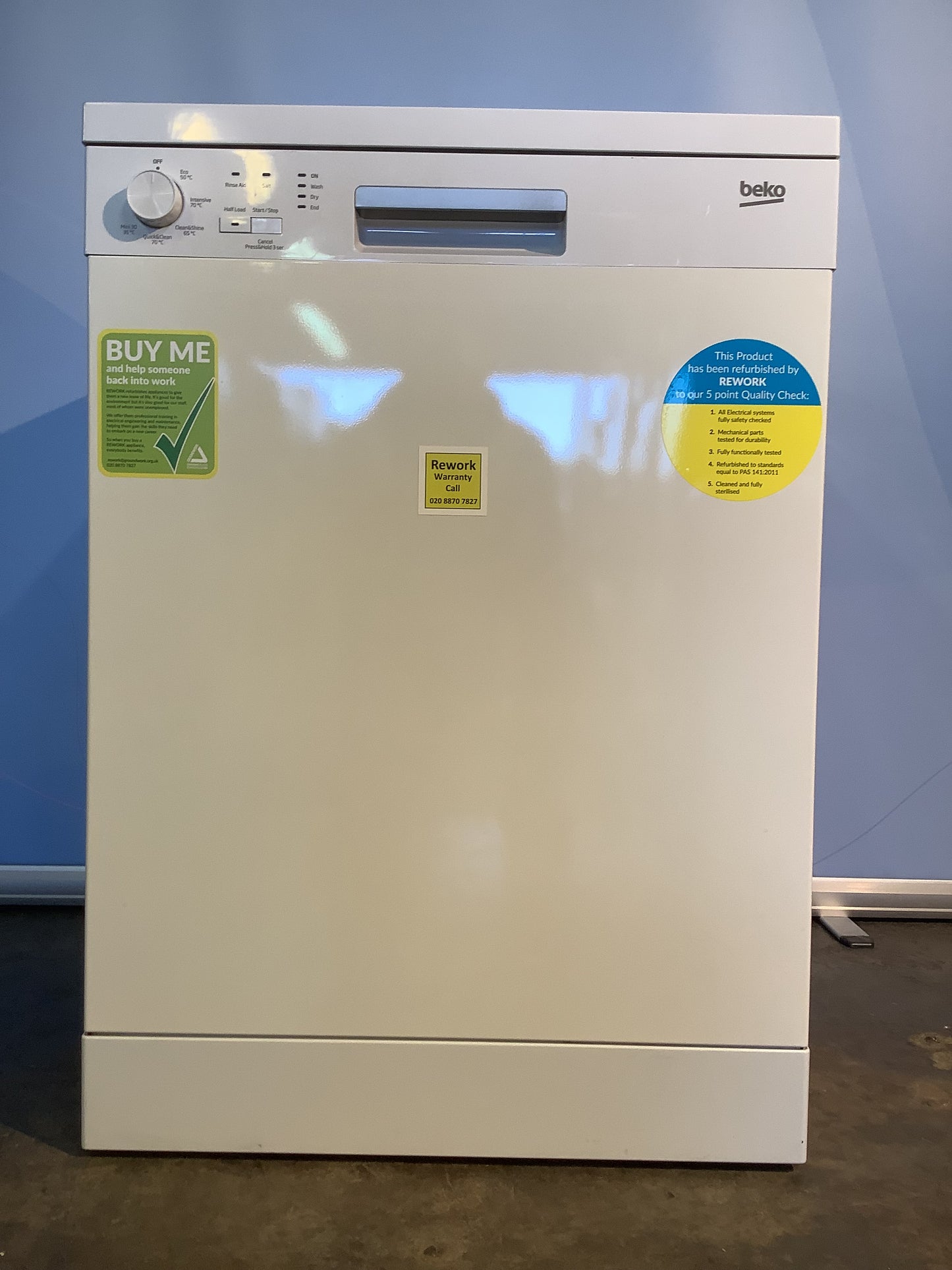 Beko Dishwasher DFN05X10W L48542