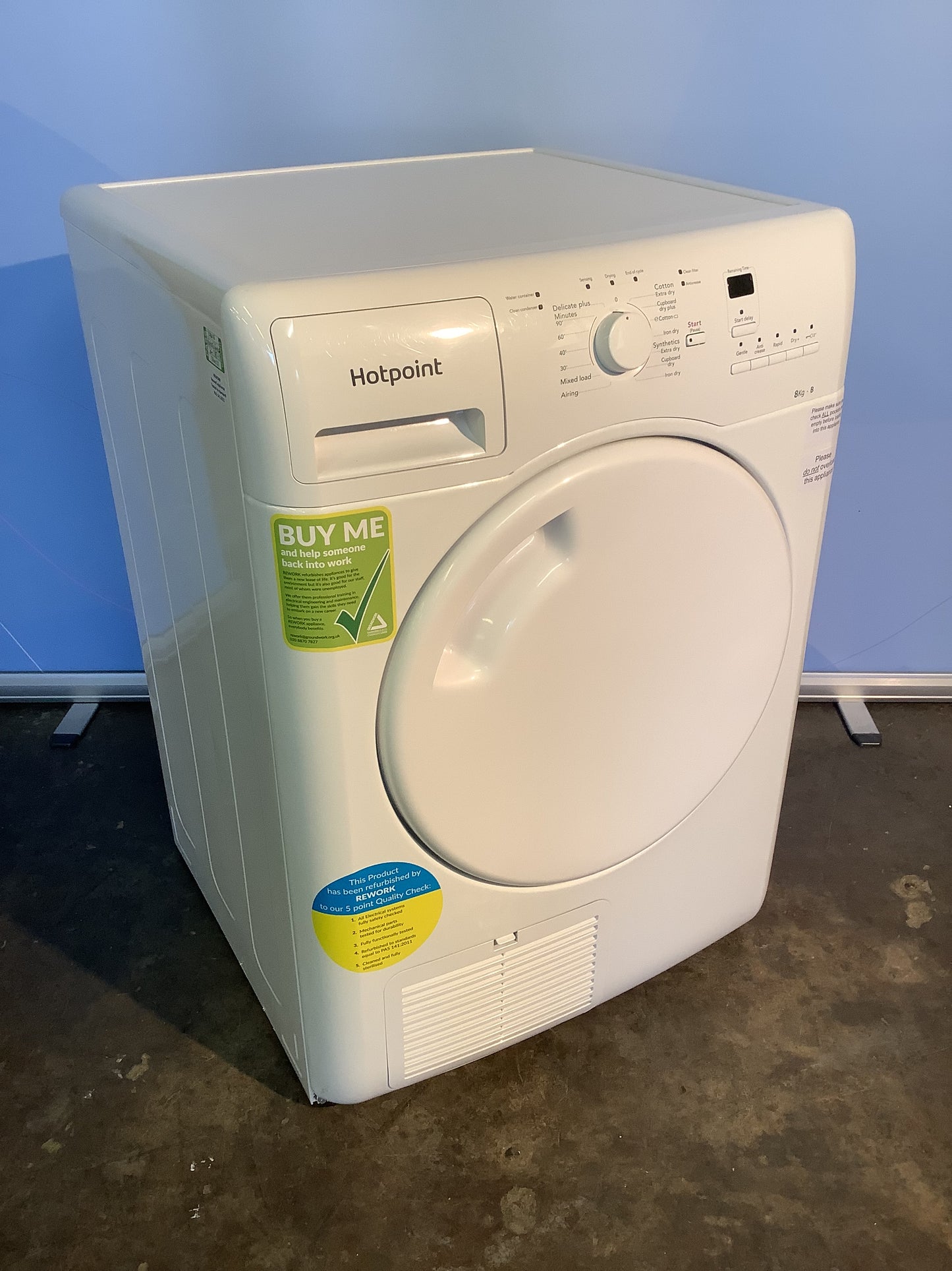 Hotpoint 8kg Tumble Dryer TDWSF83EPZUK L48476