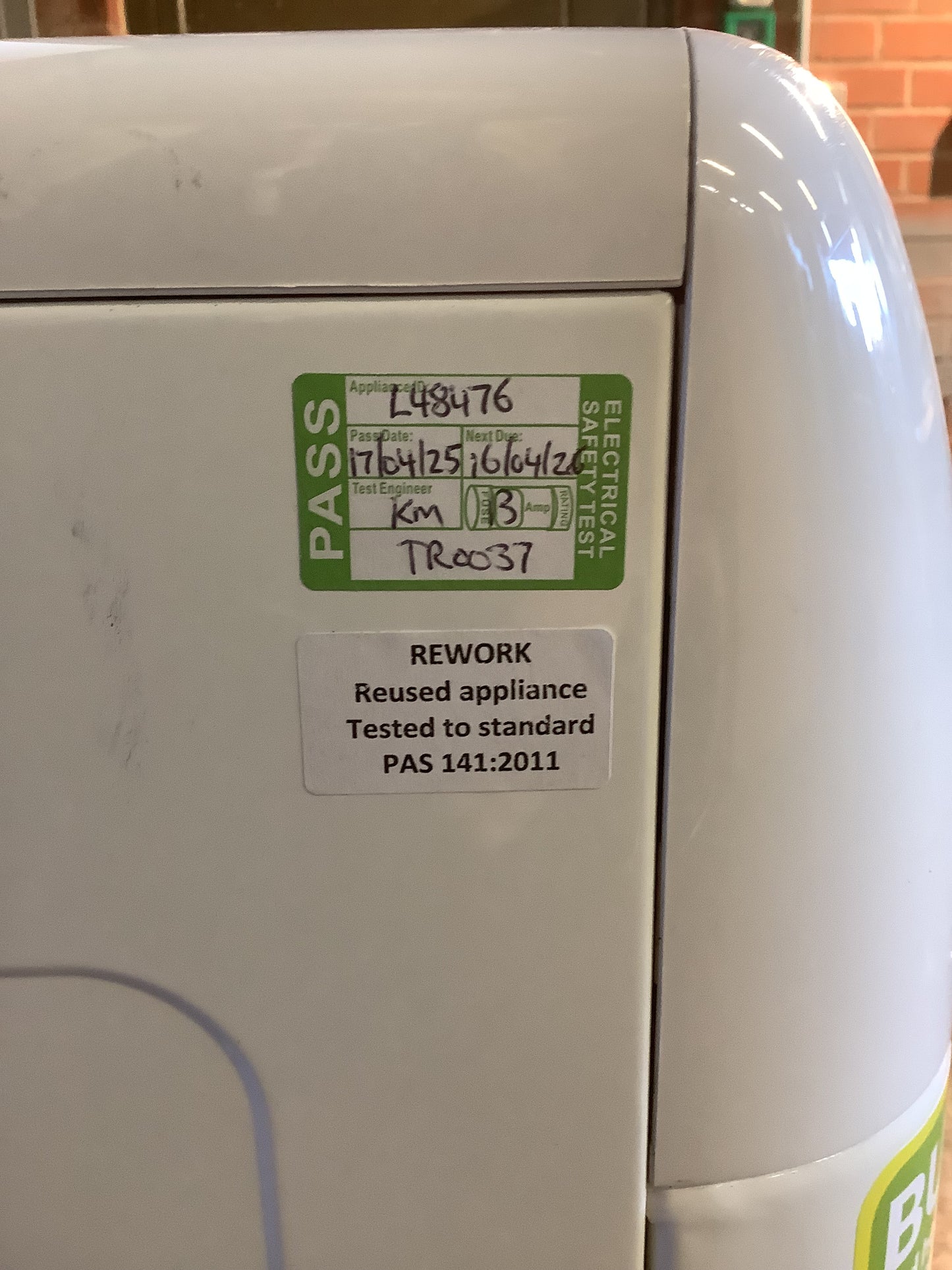 Hotpoint 8kg Tumble Dryer TDWSF83EPZUK L48476