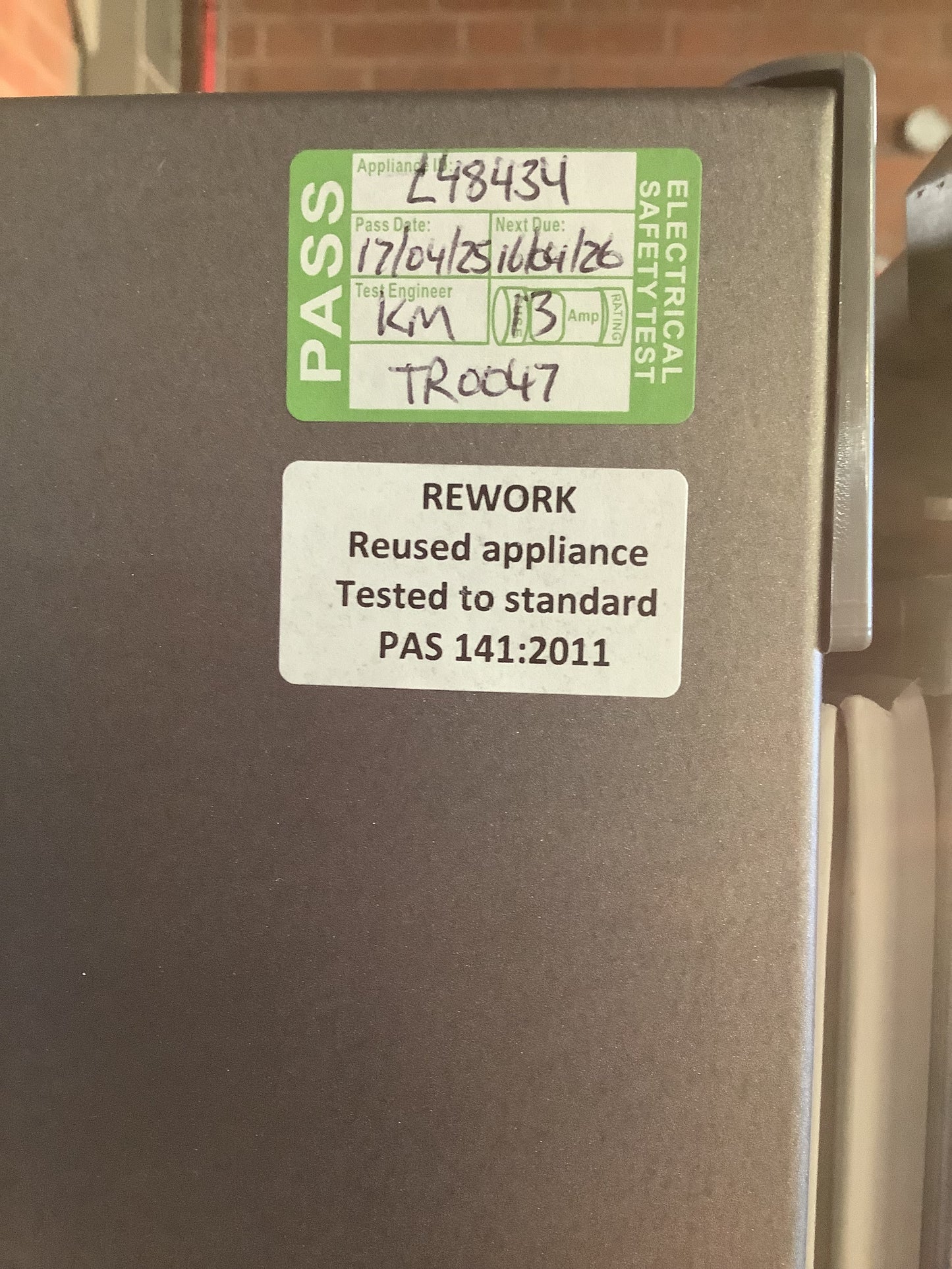 Samsung Fridge Freezer RB31FEJNDSA L48434