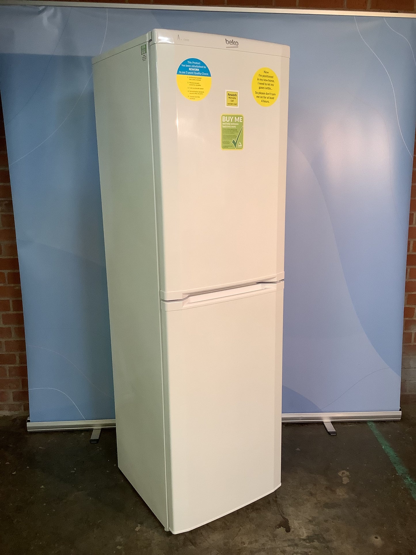 Beko Fridge Freezer CS5824W L47757