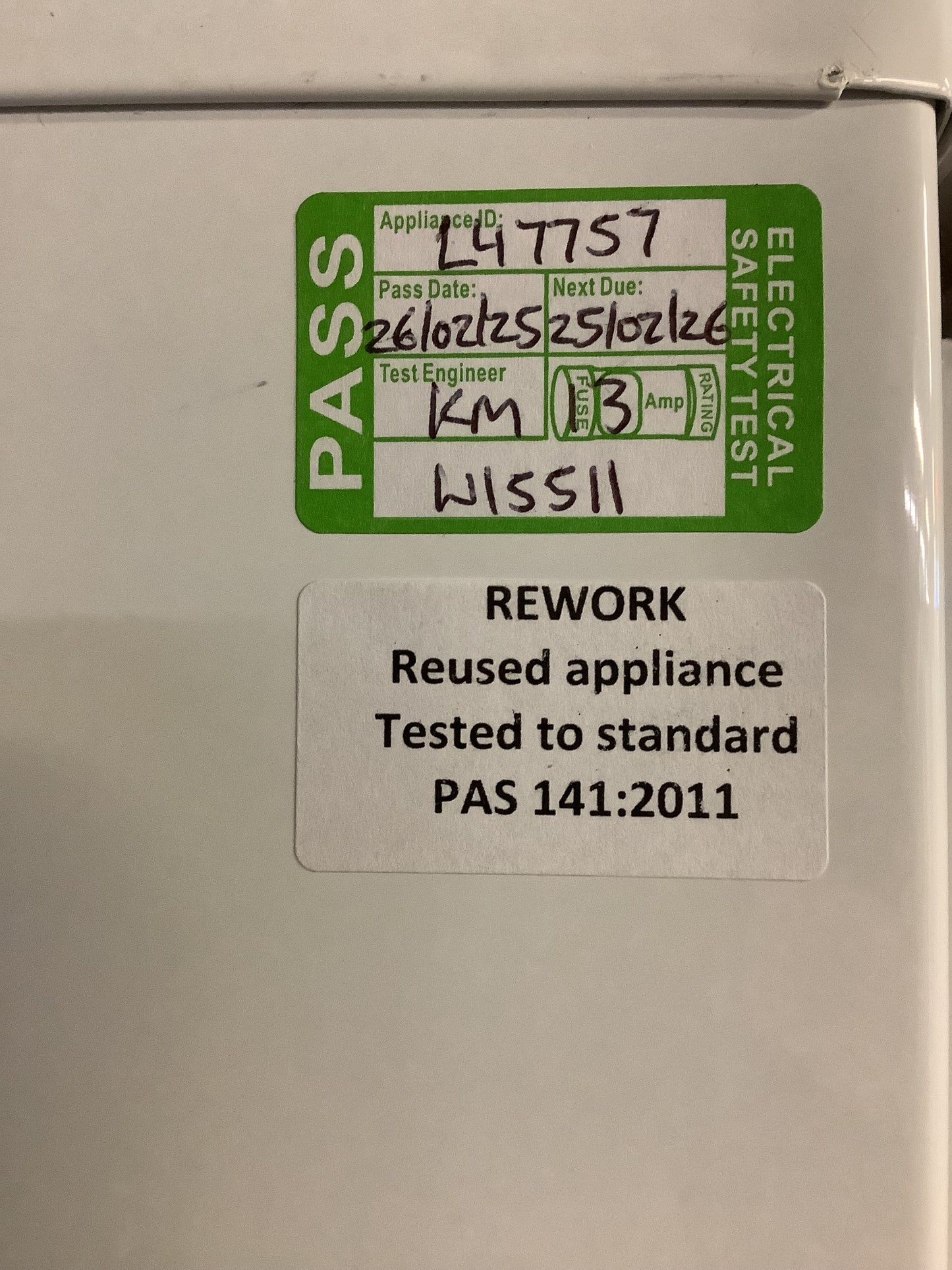 Beko Fridge Freezer CS5824W L47757