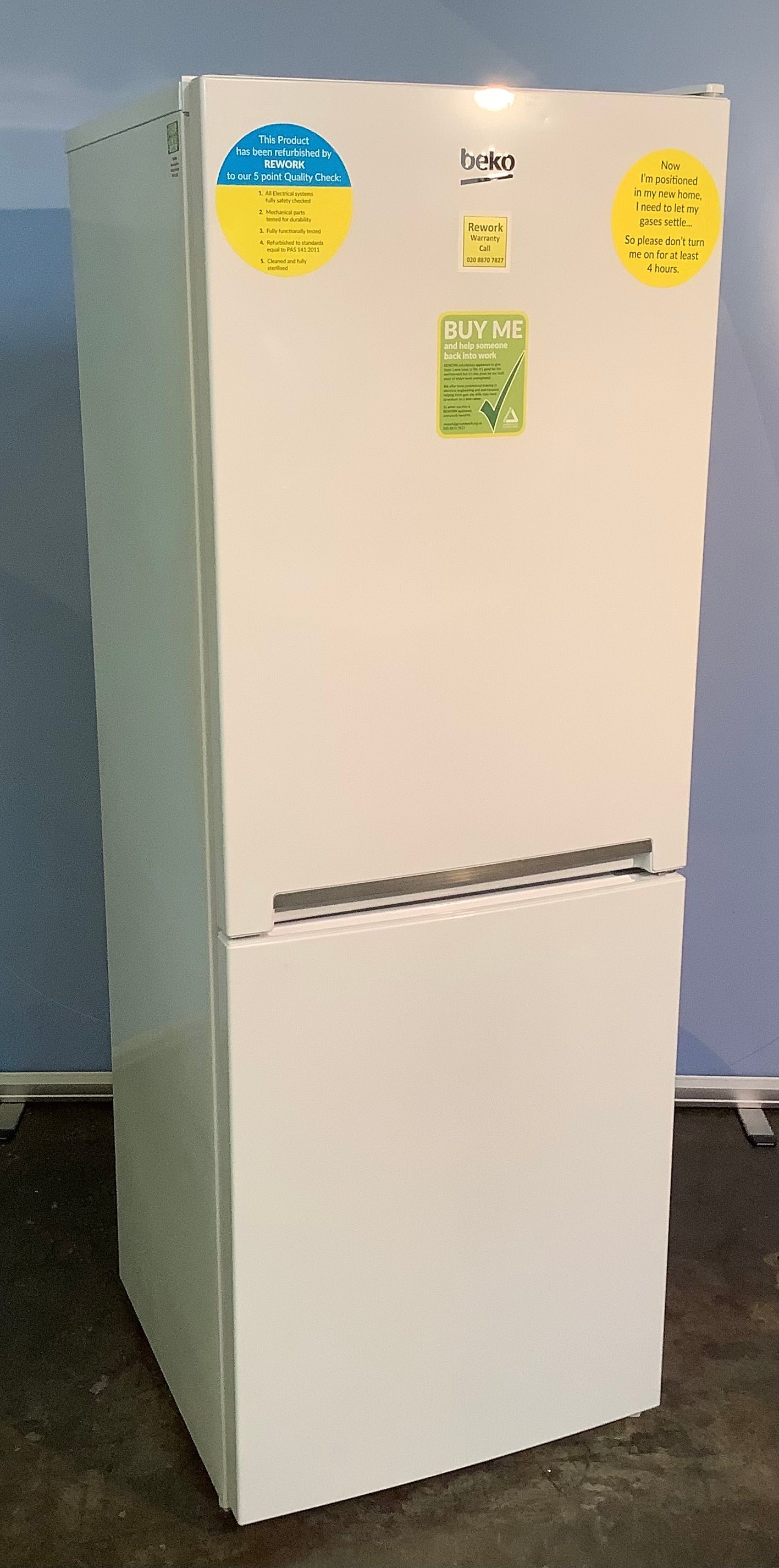 Beko Fridge Freezer CXFG3552W L47722
