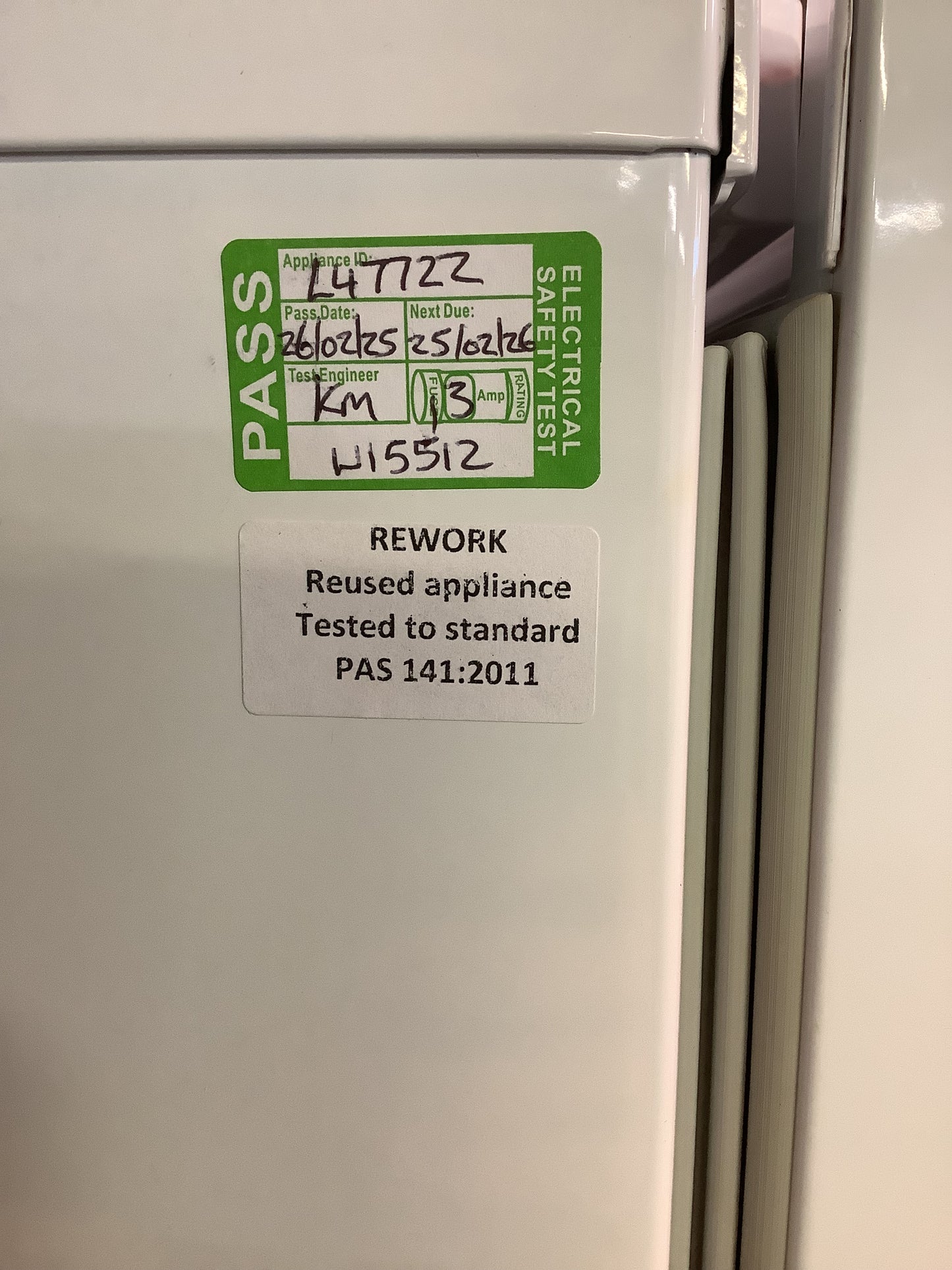 Beko Fridge Freezer CXFG3552W L47722