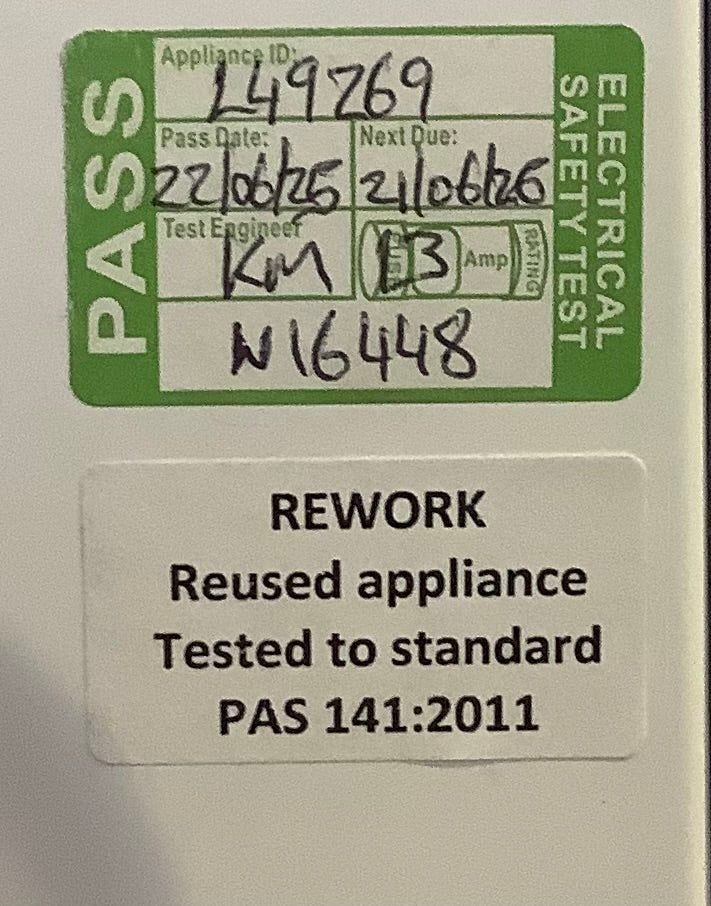 Beko Washing Machine 9kg B3W59421W L49269