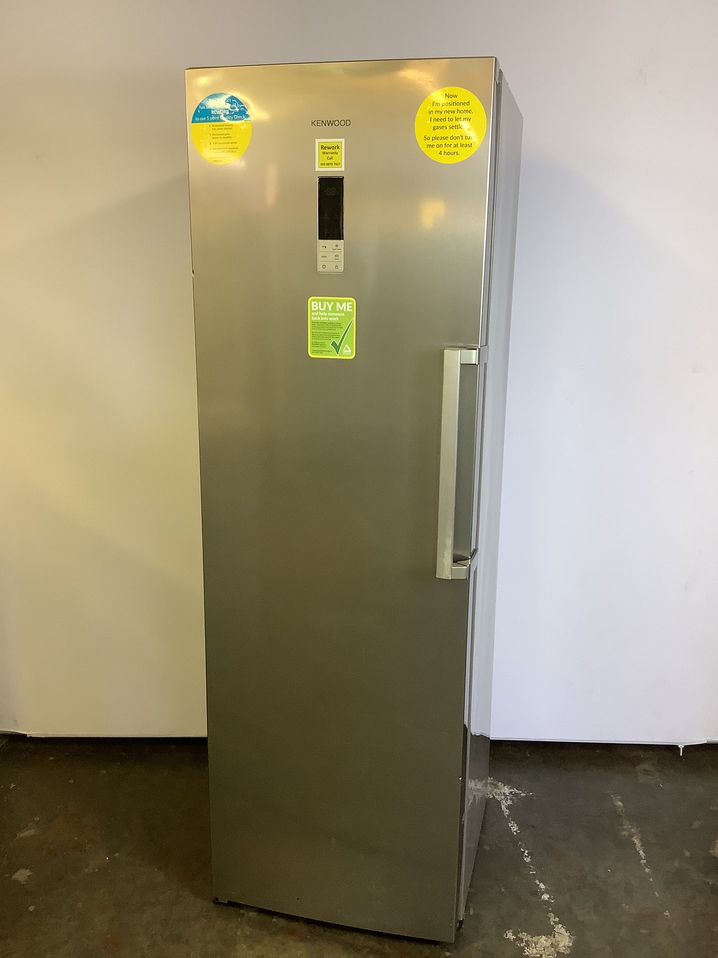 Kenwood Freestanding Freezer KTF60X15 L48639