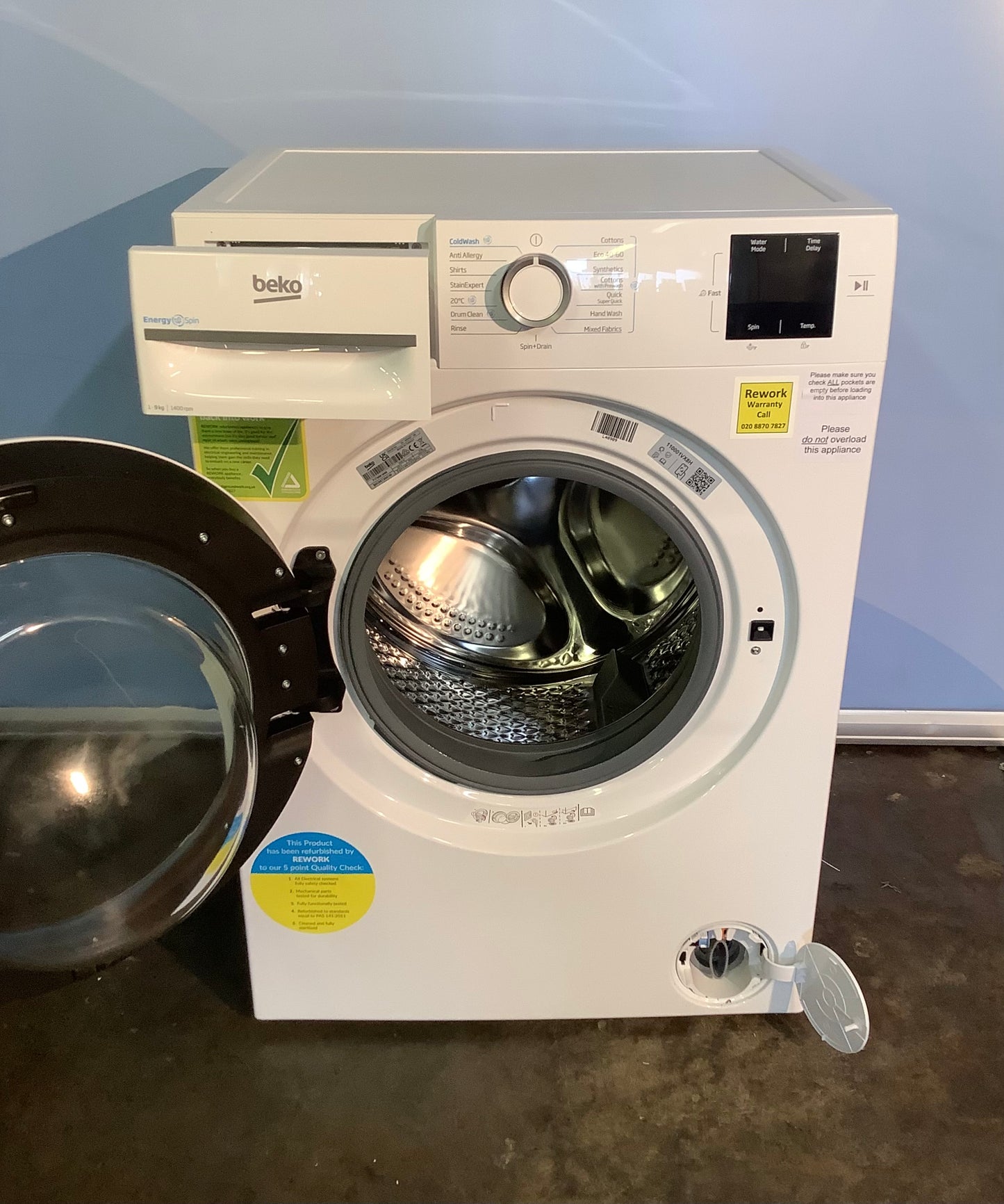 Beko 9kg Washing Machine BM3WT3941W L48909