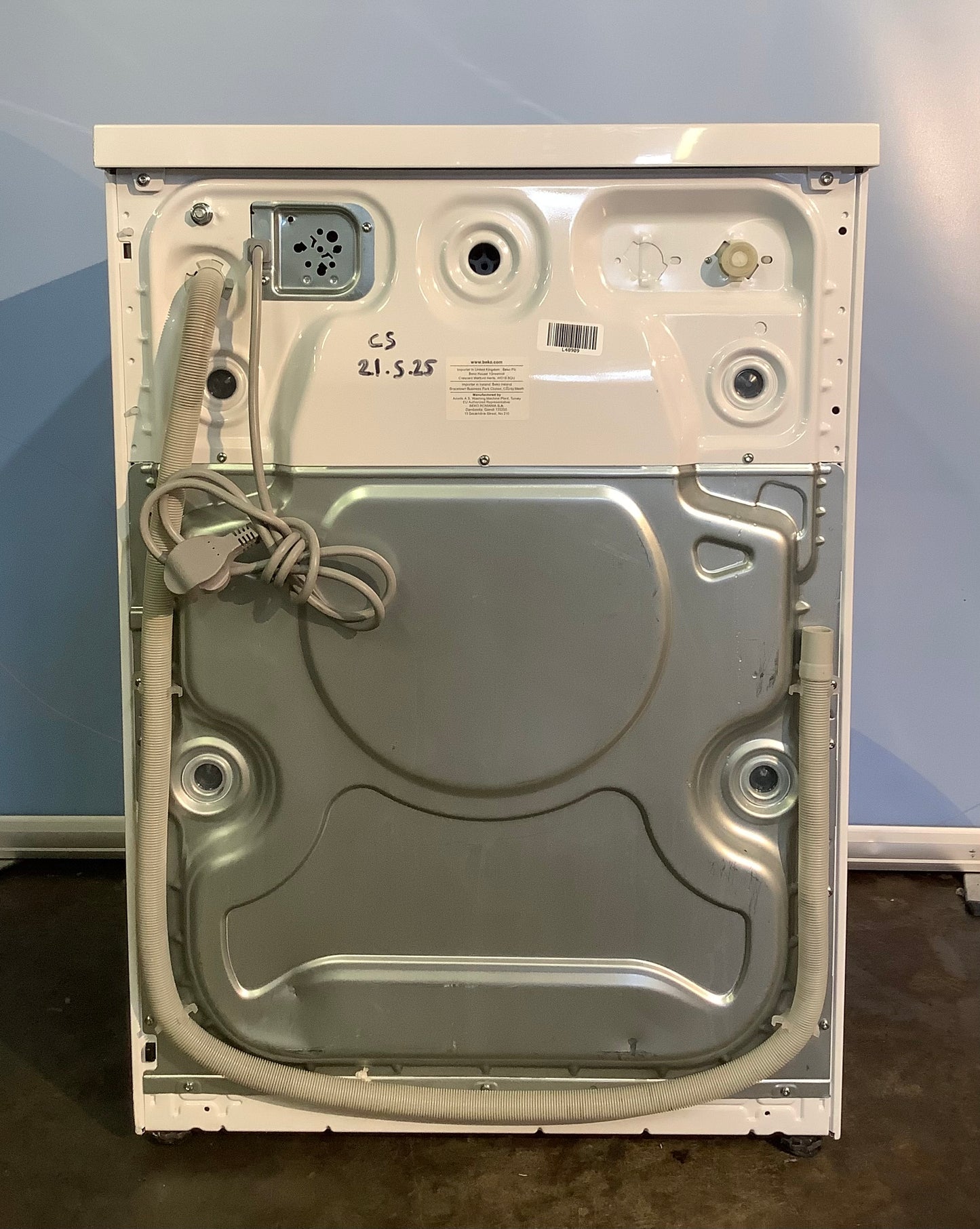 Beko 9kg Washing Machine BM3WT3941W L48909