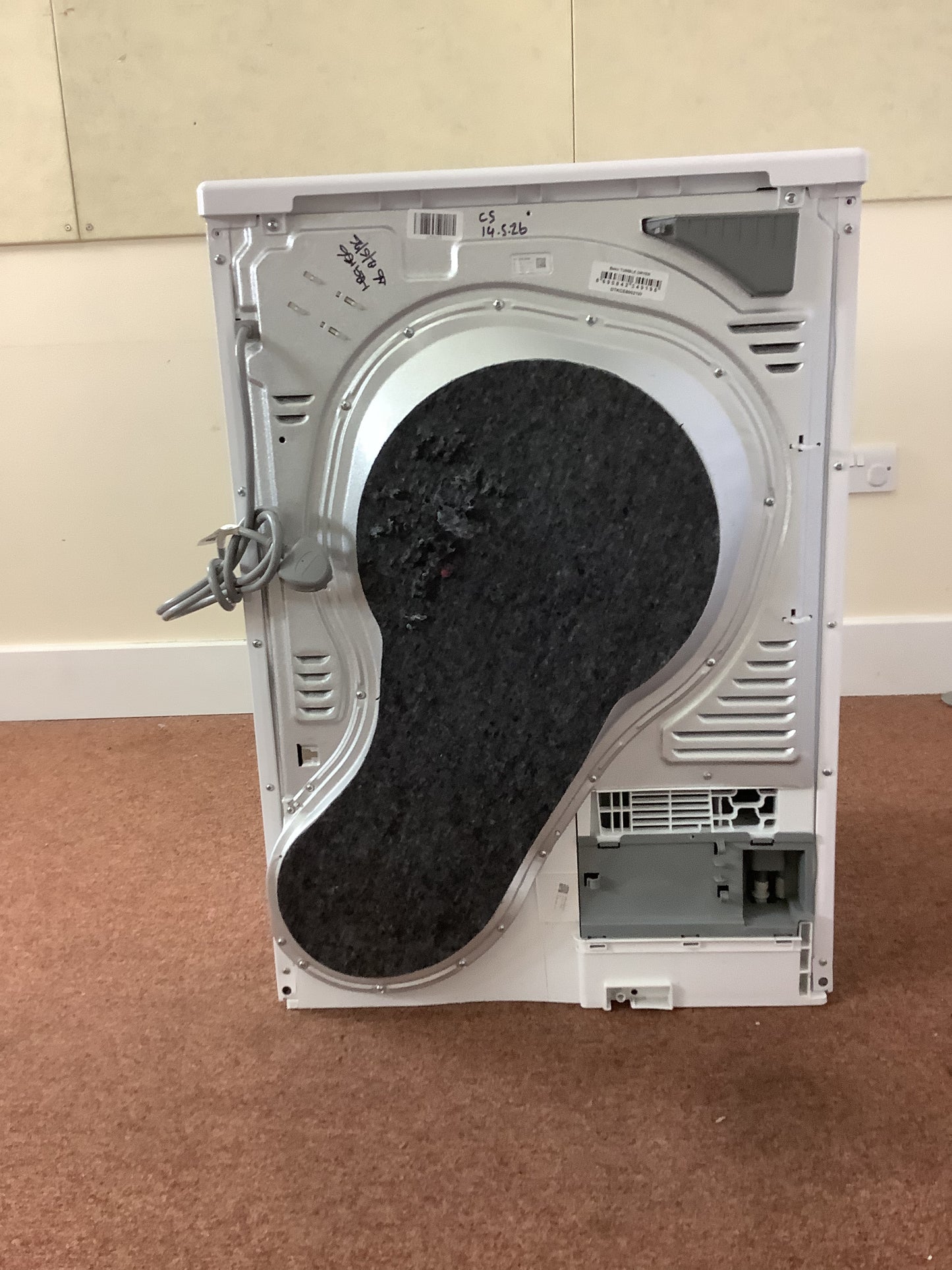 Beko 8kg Tumble Dryer DTKCE80021W L52623