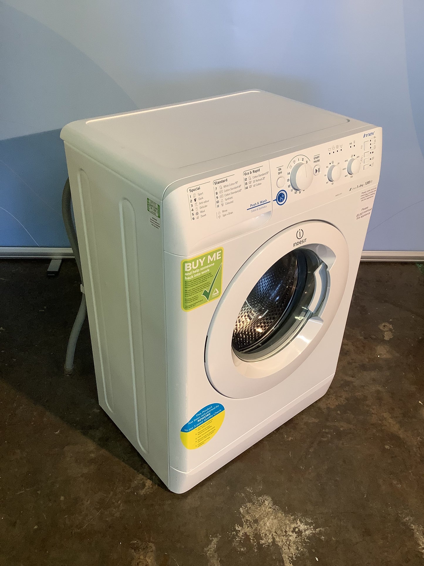 Indesit 6kg Washing Machine XWSC61251 L48588