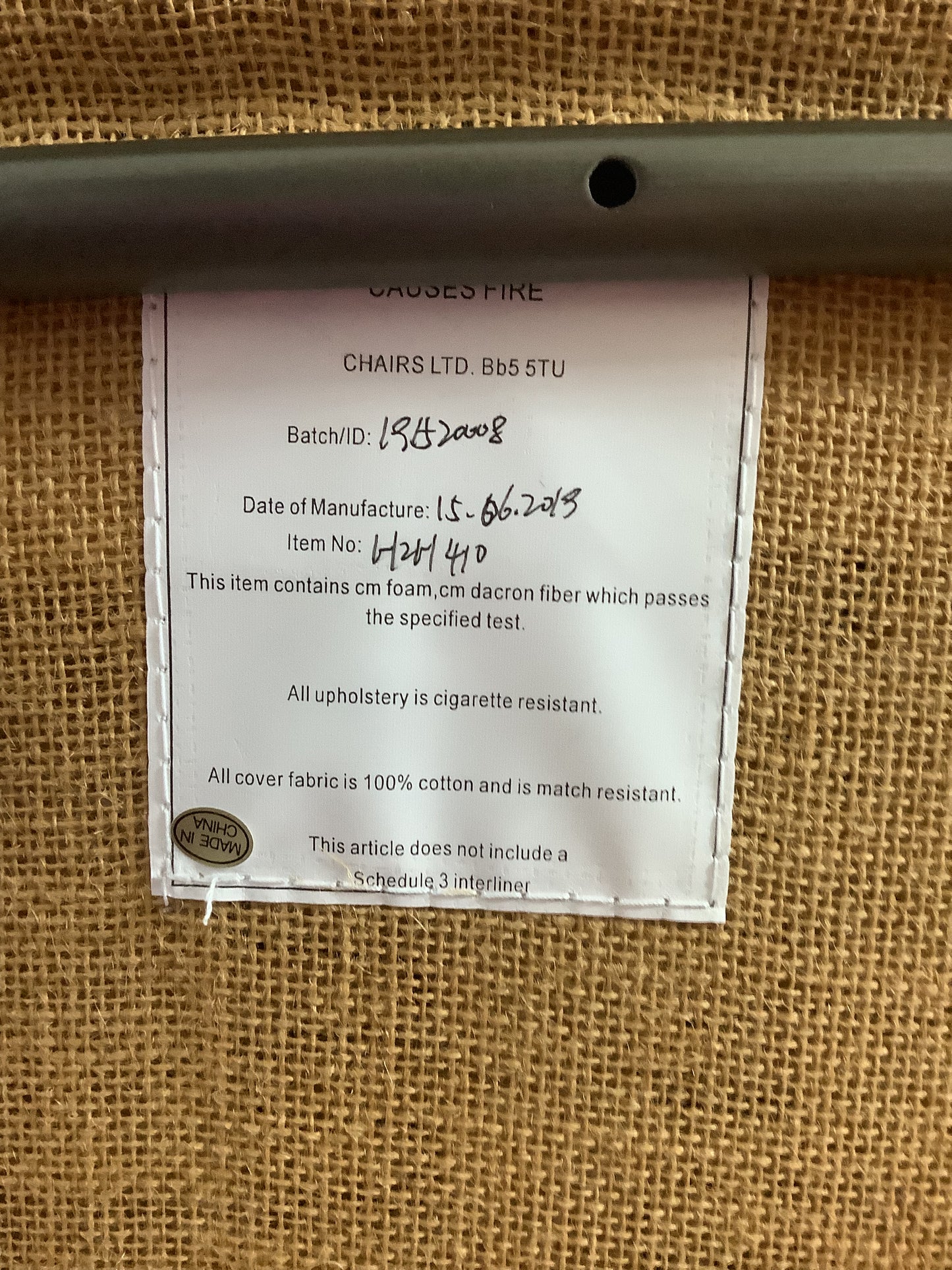 ARTSOME Coach House Collection Mustard Velvet High Backed Chair F27499