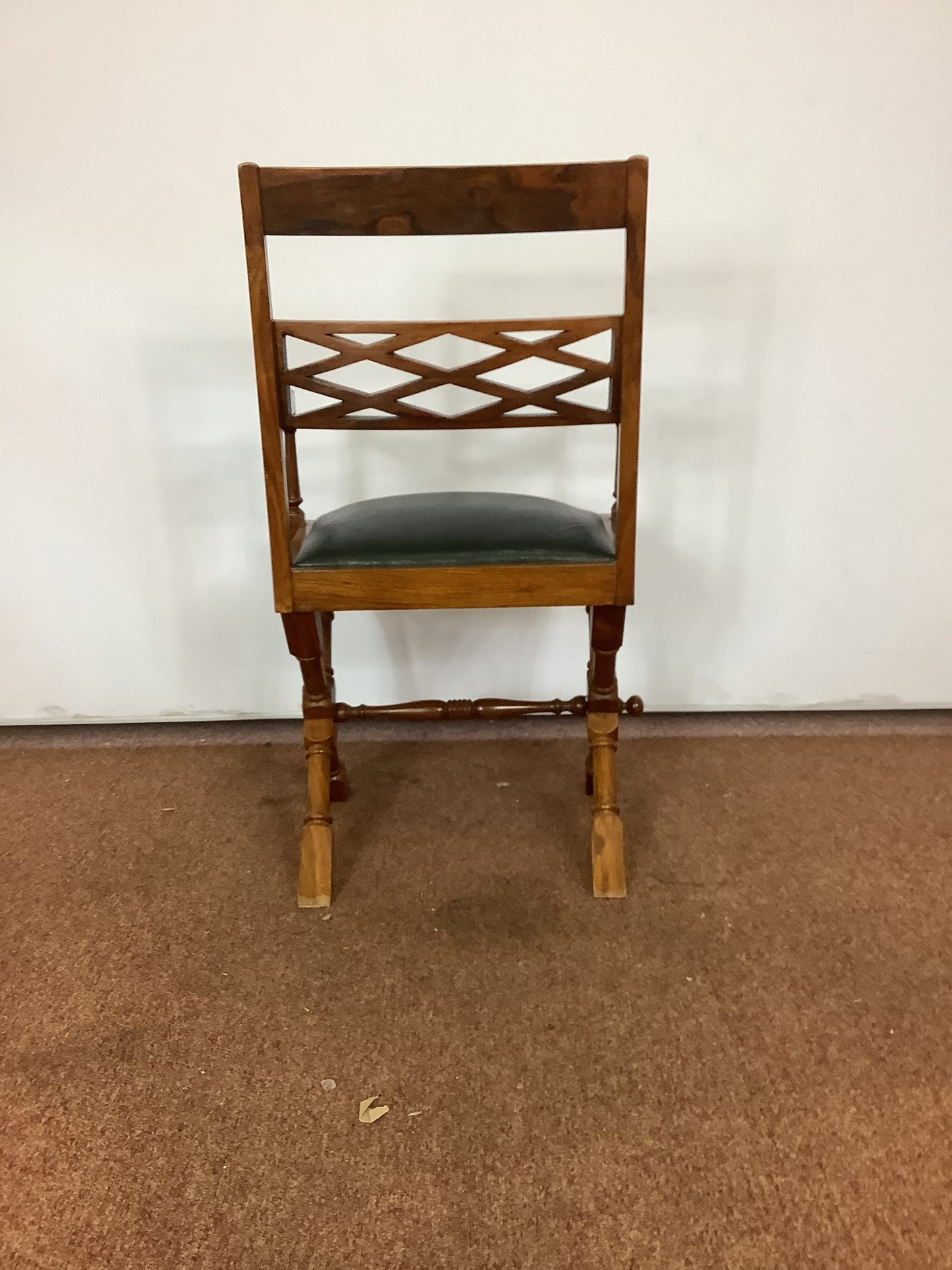 X Frame Campaigne Style Chair F27501