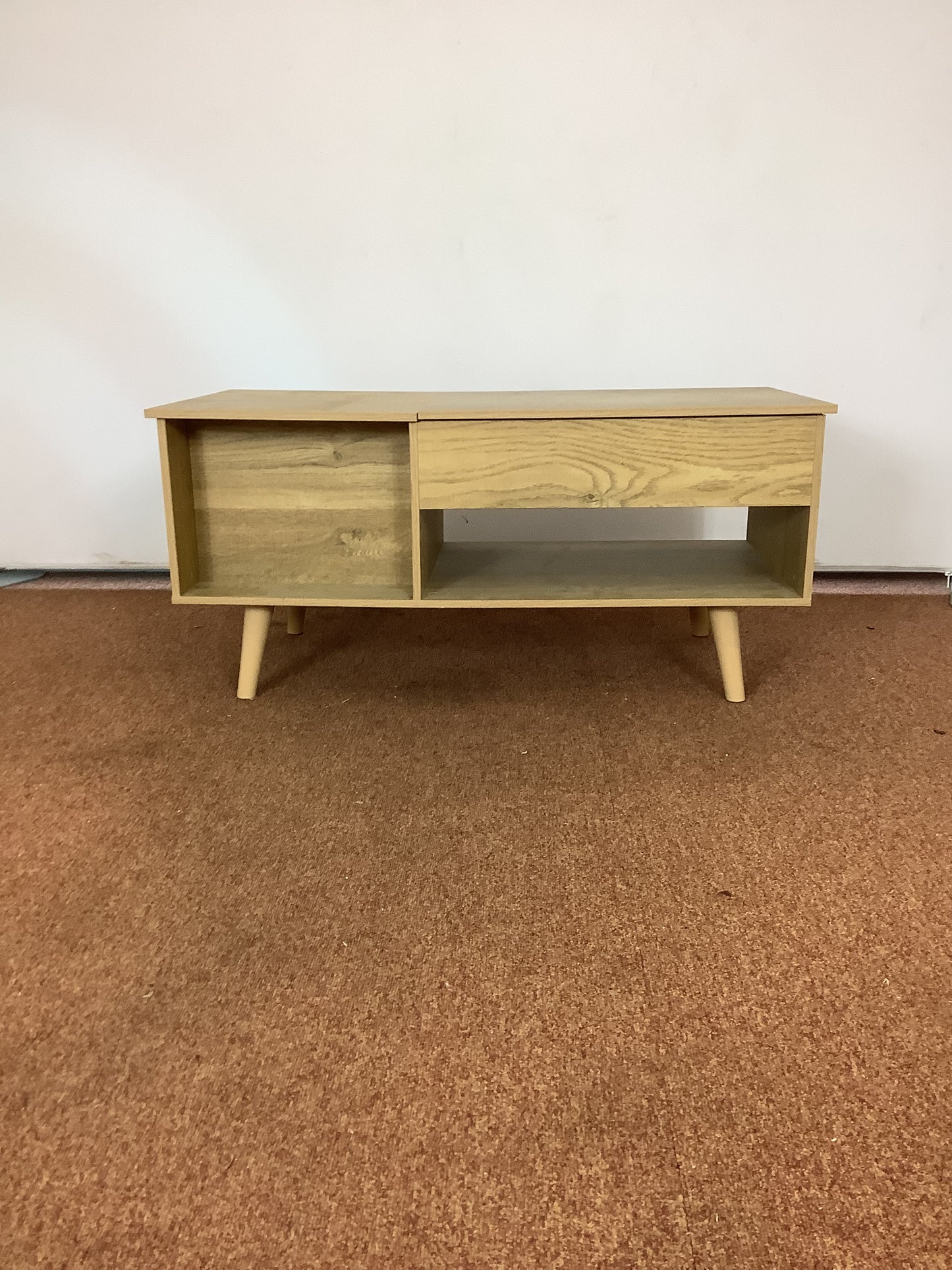 FDS Lift Top Coffee Table with Storage, natural F27503