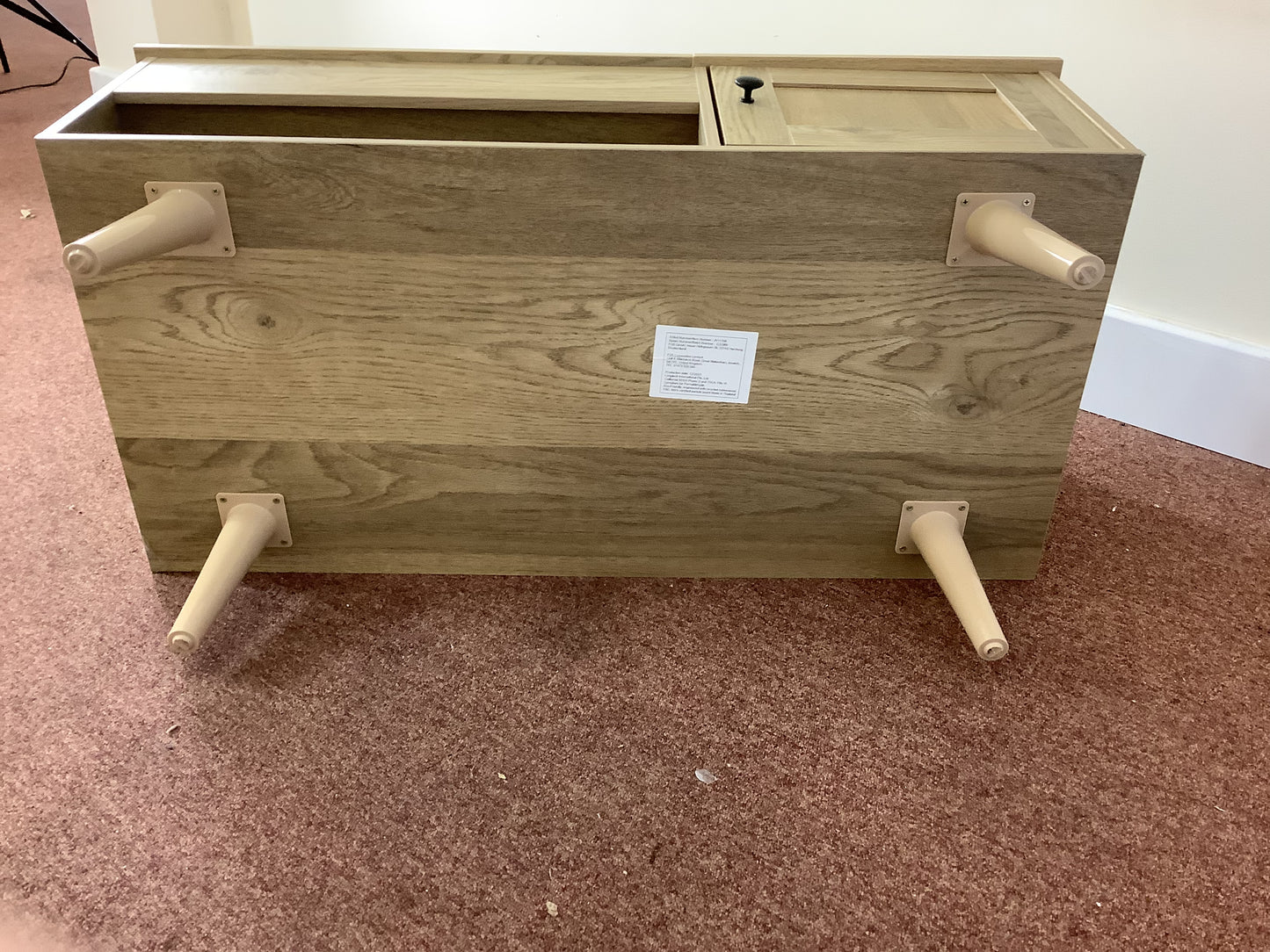 FDS Lift Top Coffee Table with Storage, natural F27503