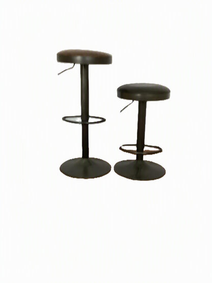 DUNELM 2 x Adjustable Height Bar Stools F27505