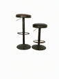 DUNELM 2 x Adjustable Height Bar Stools F27505