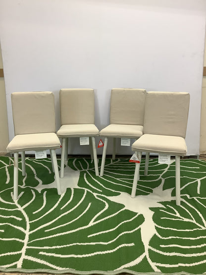 4 x Ikea Dining Chairs {Beige} F27778