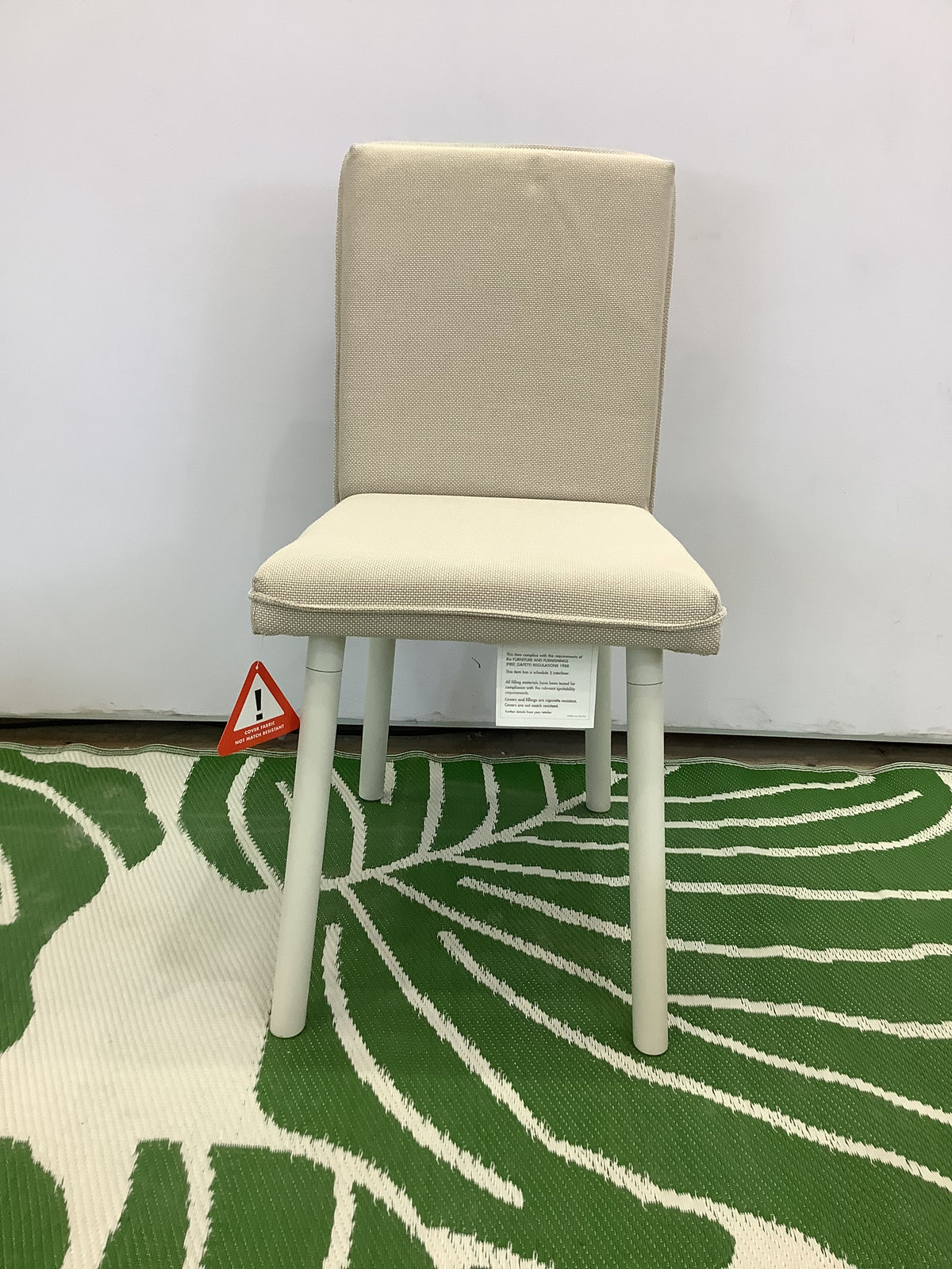 4 x Ikea Dining Chairs {Beige} F27778