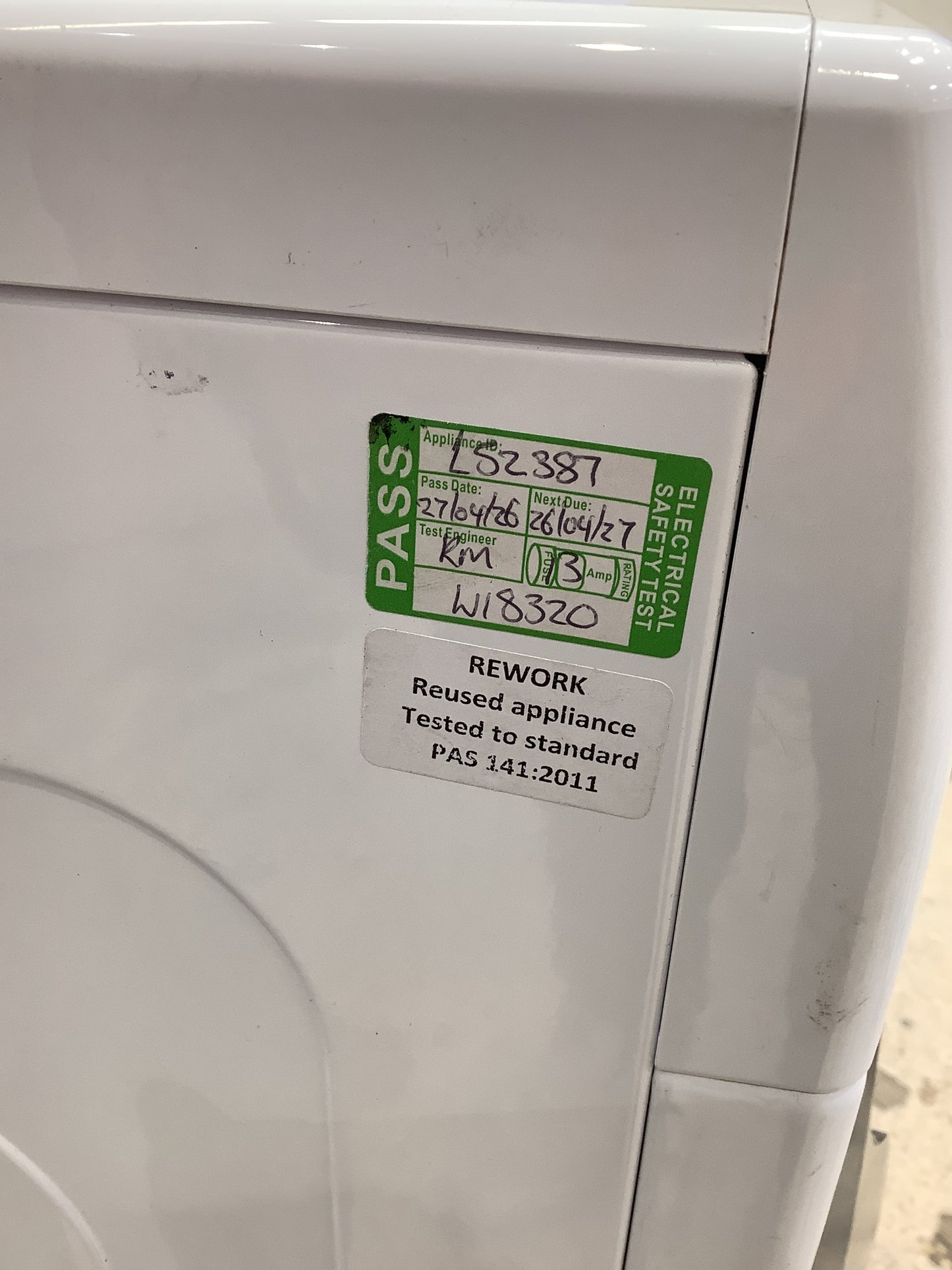 Hotpoint 9kg Tumble Dryer NTM1192XBUK L52387