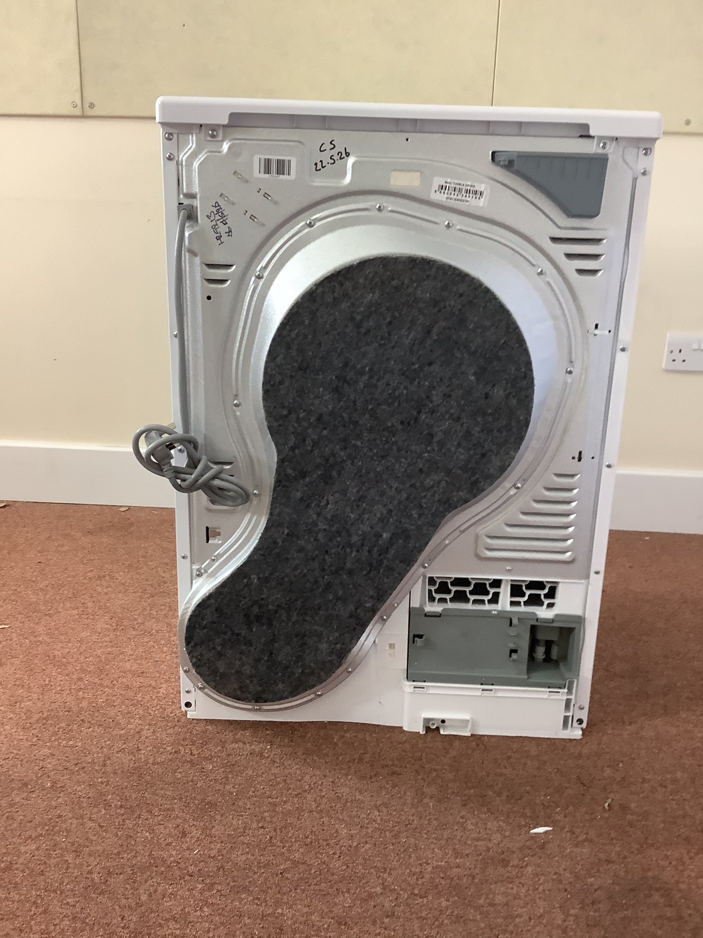 Beko 8kg Tumble Dryer DTKC80021W L52647