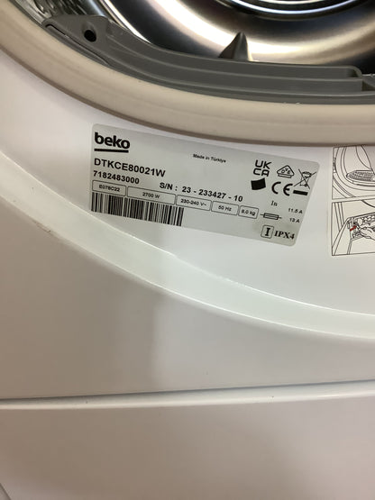 Beko 8kg Tumble Dryer DTKC80021W L52647