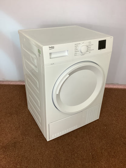 Beko 8kg Tumble Dryer DTKC80021W L52647