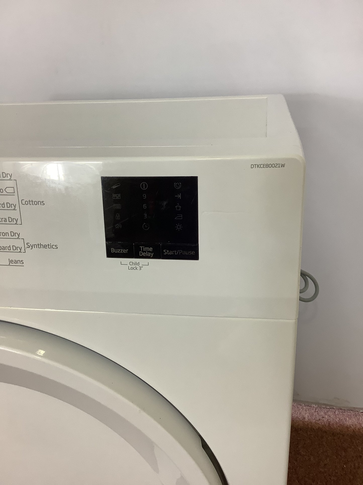 Beko 8kg Tumble Dryer DTKCE80021W L52651