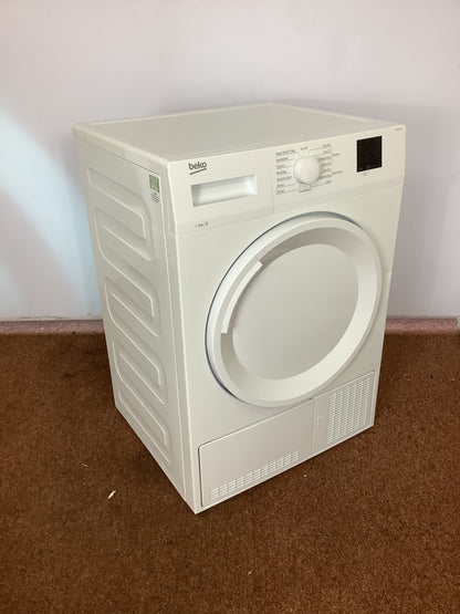 Beko 8kg Tumble Dryer DTKCE80021W L52651