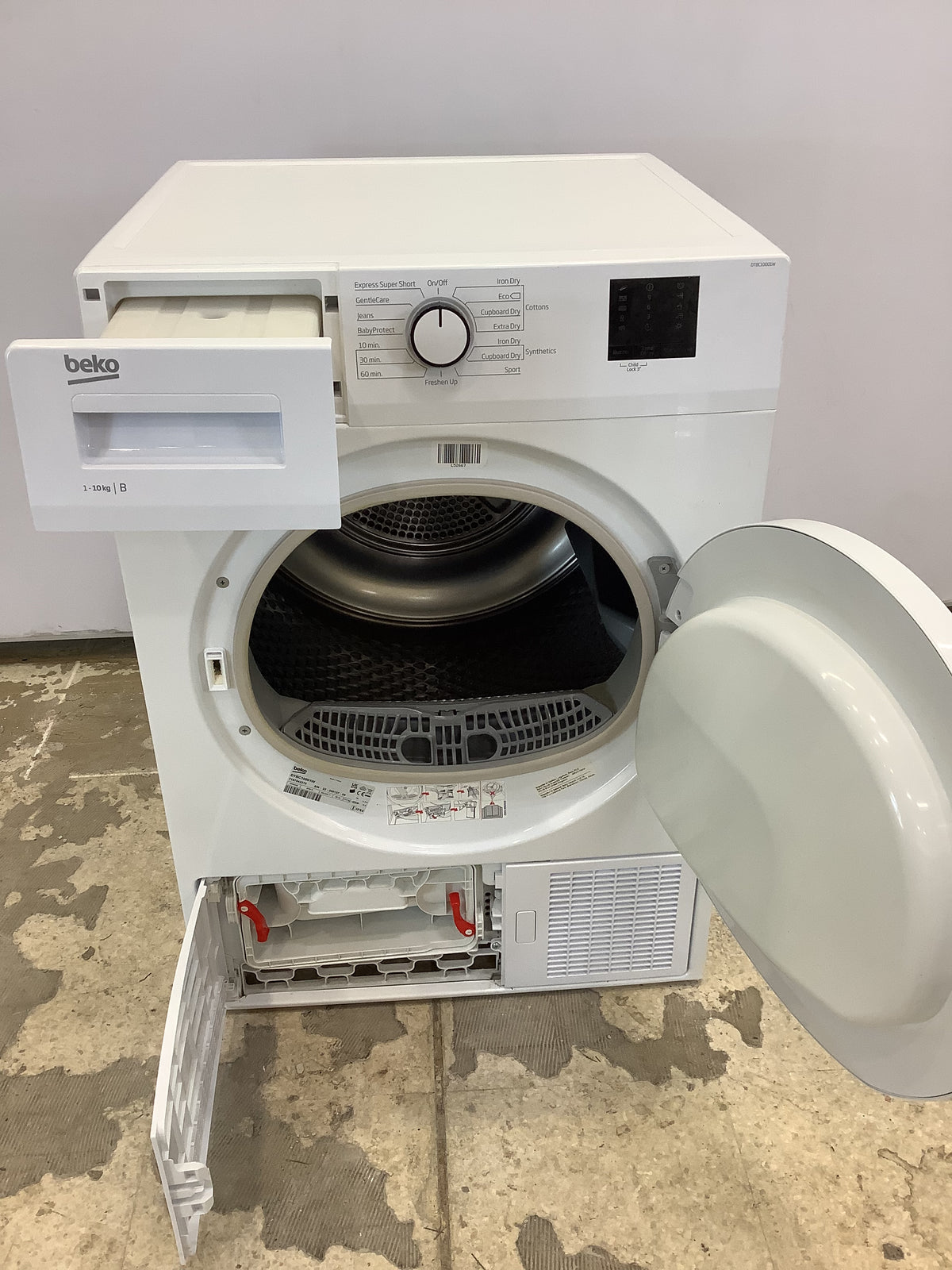 Beko 10kg Condenser Tumble Dryer  DTBC100BIW L52667