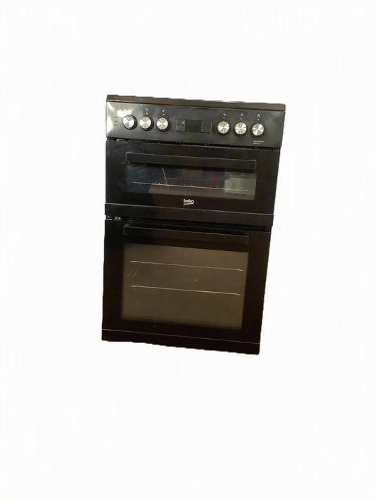 Beko Double Oven & Grill Electric Cooker KDC653K L52682