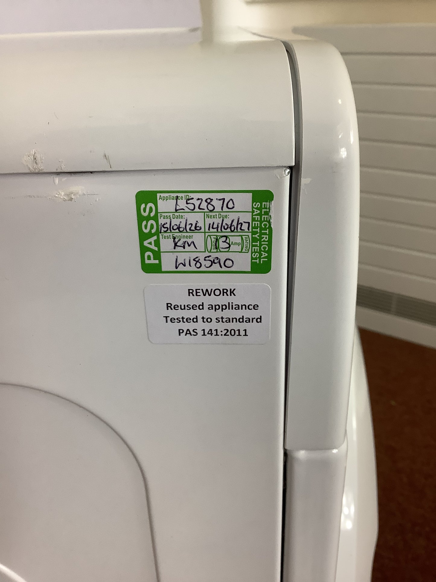 Indesit 8kg Tumble Dryer YTM1182XUK L52870