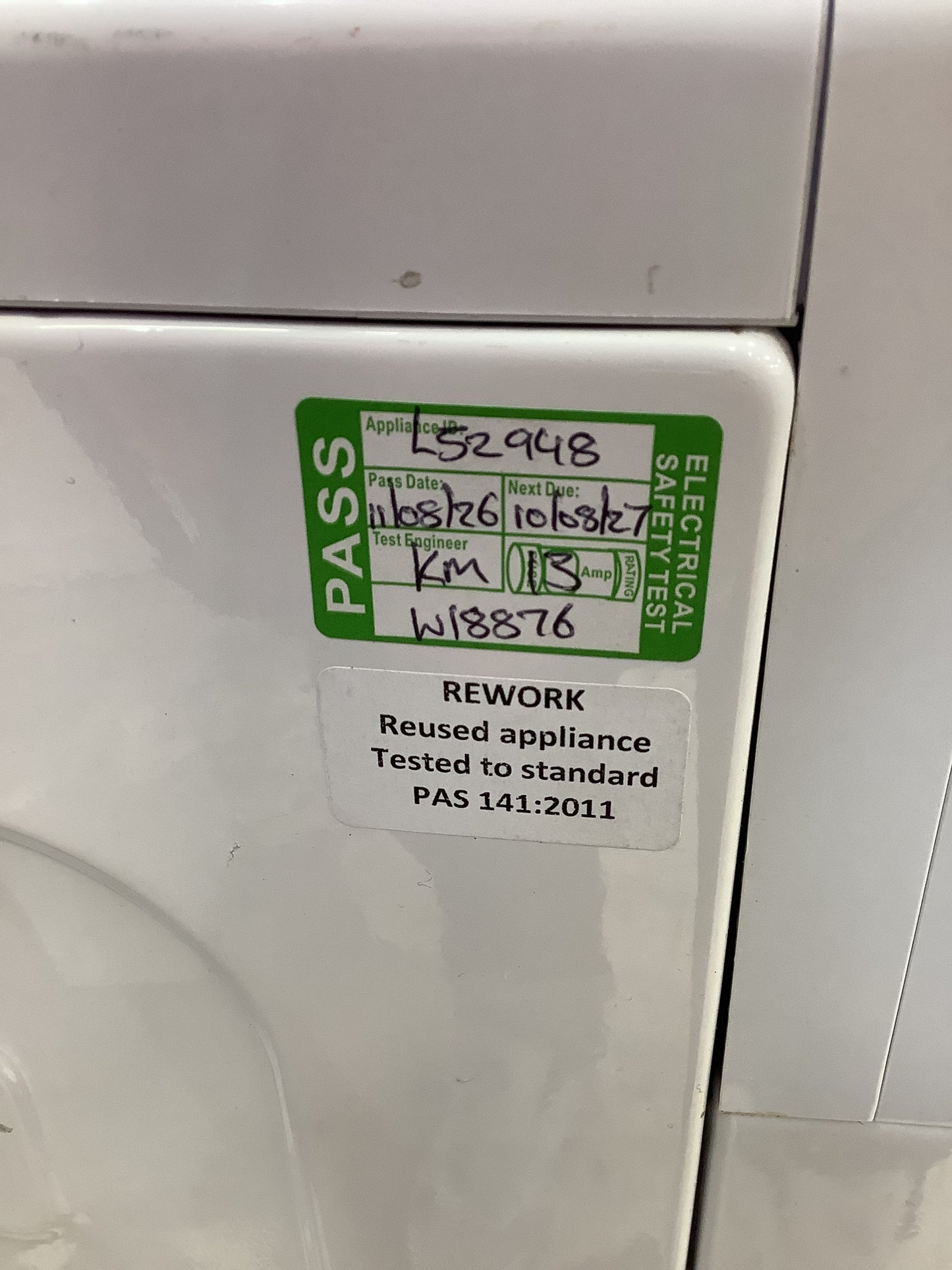 Beko 8kg Condenser Tumble Dryer DTKCE80021W L52948