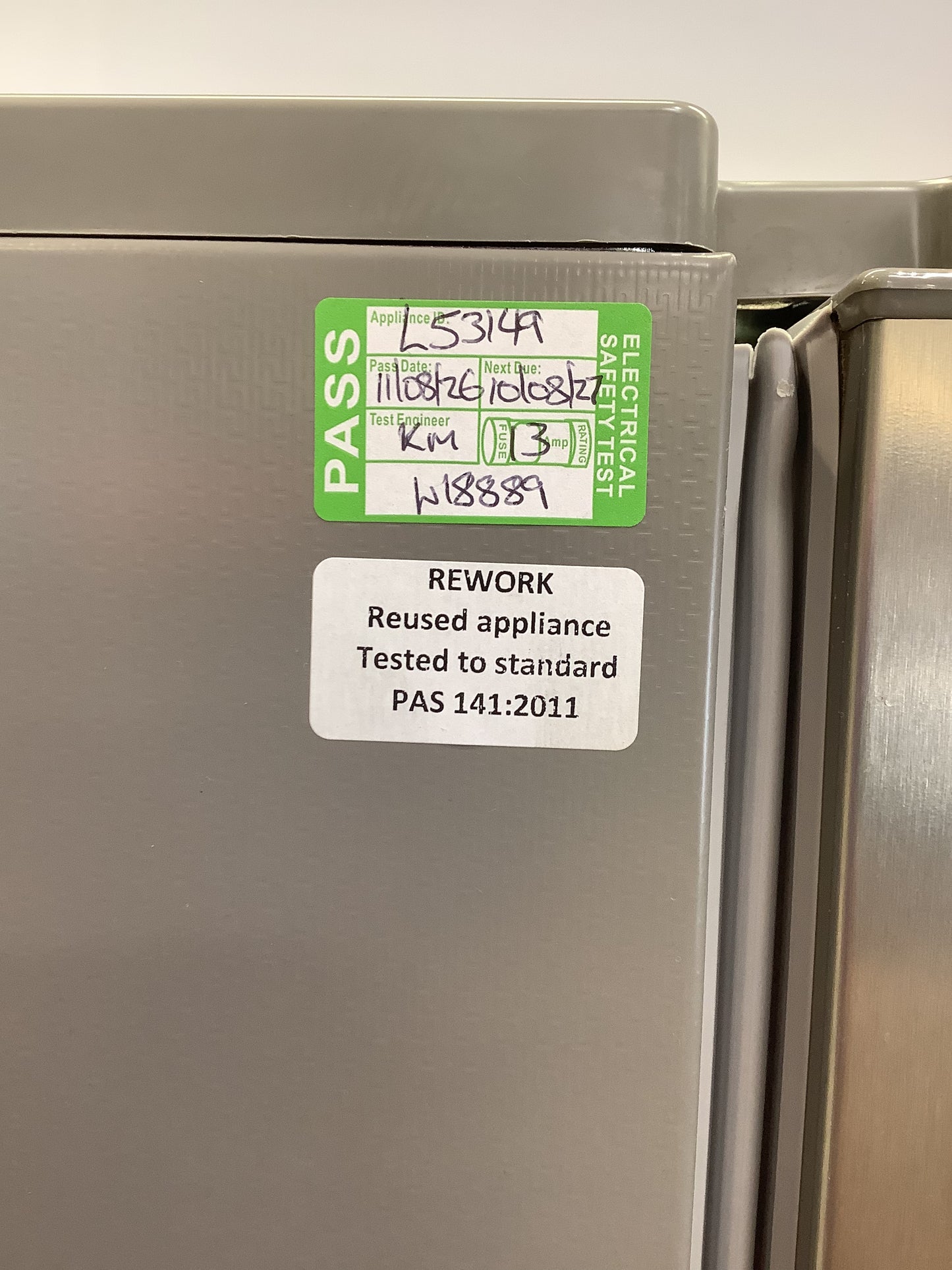 Kenwood Fridge Freezer KMD60X23 {INOX} L53149