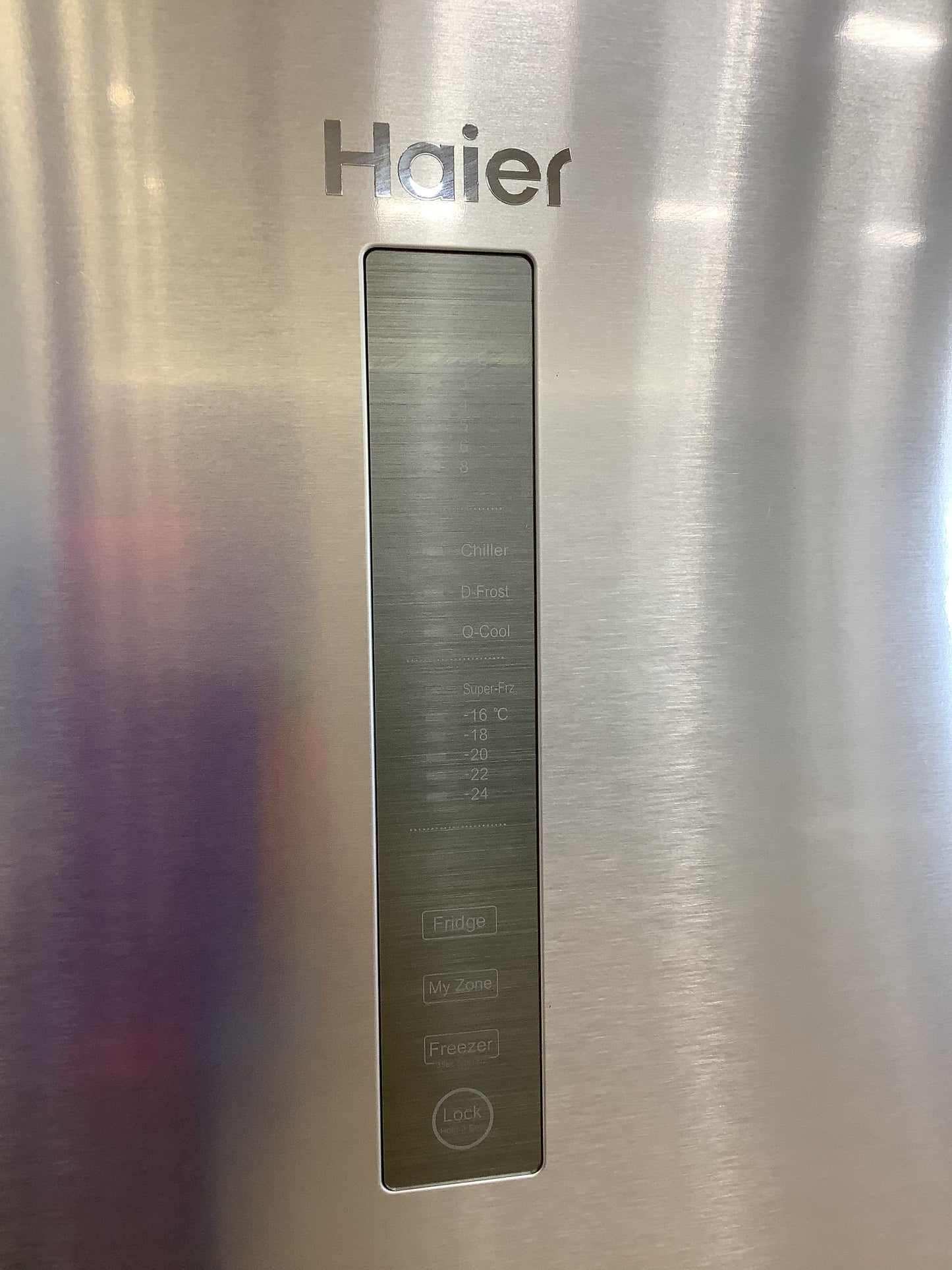 HAIER Fridge Freezer HTR5619FNMI {INOX} L53227