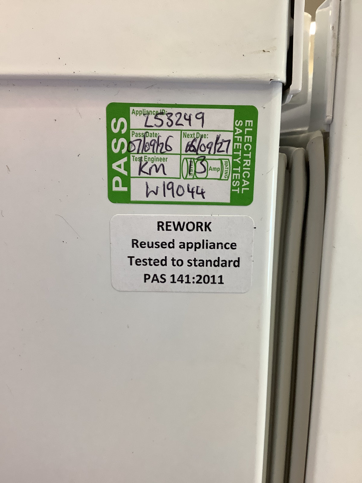 Beko Freestanding Freezer FFG1545W L53249