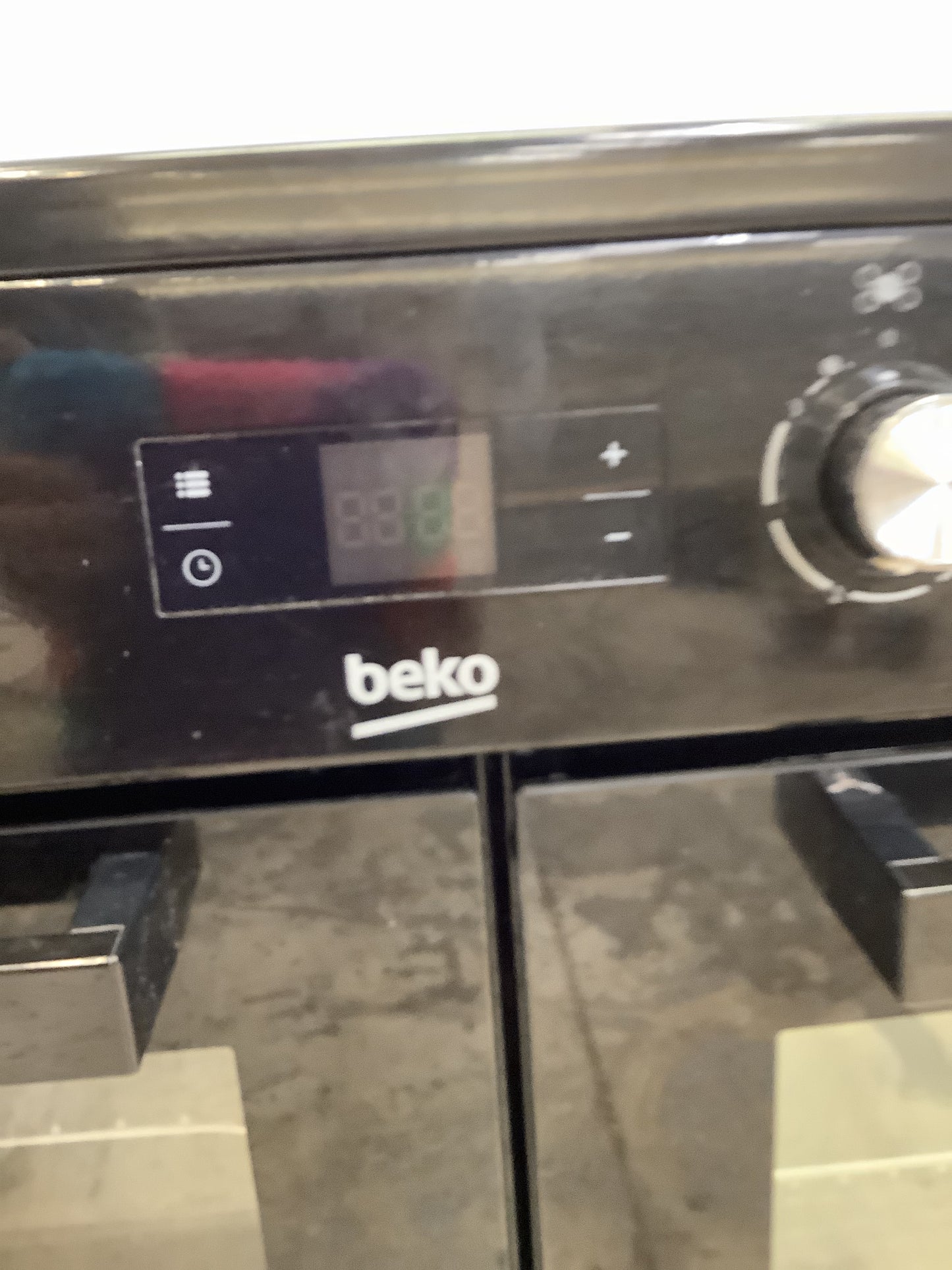 Beko 90cm Double Oven & Grill Electric Cooker KDVC90K L53272