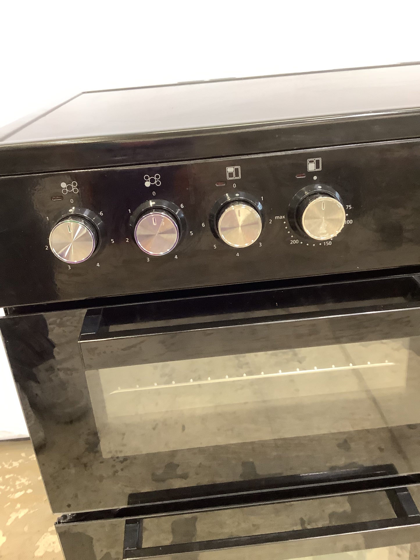 Beko 90cm Double Oven & Grill Electric Cooker KDVC90K L53272
