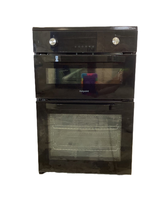 Hotpoint 60cm INDUCTION Double Oven & Grill Electric Cooker HDE61DC2B1 L53279
