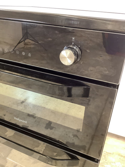 Hotpoint 60cm INDUCTION Double Oven & Grill Electric Cooker HDE61DC2B1 L53279