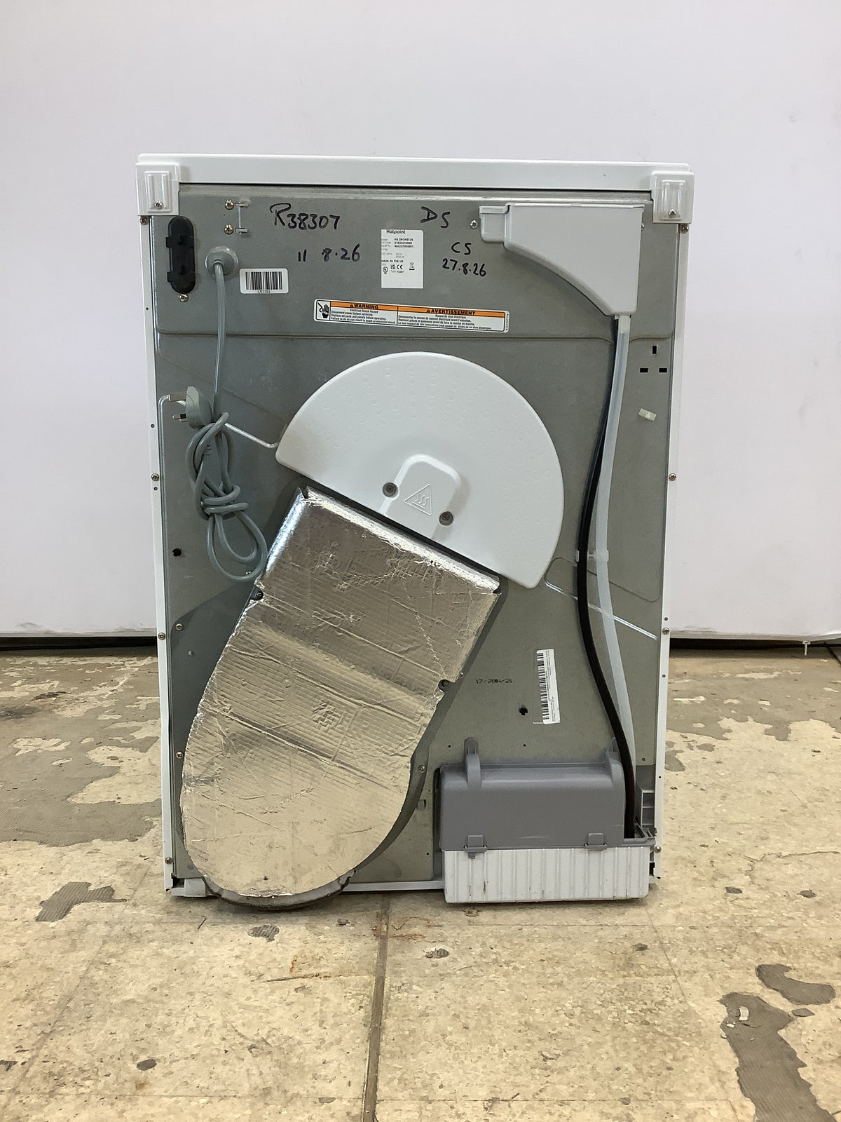Hotpoint 9kg Condenser Tumble Dryer H3D91WBWUK L53381